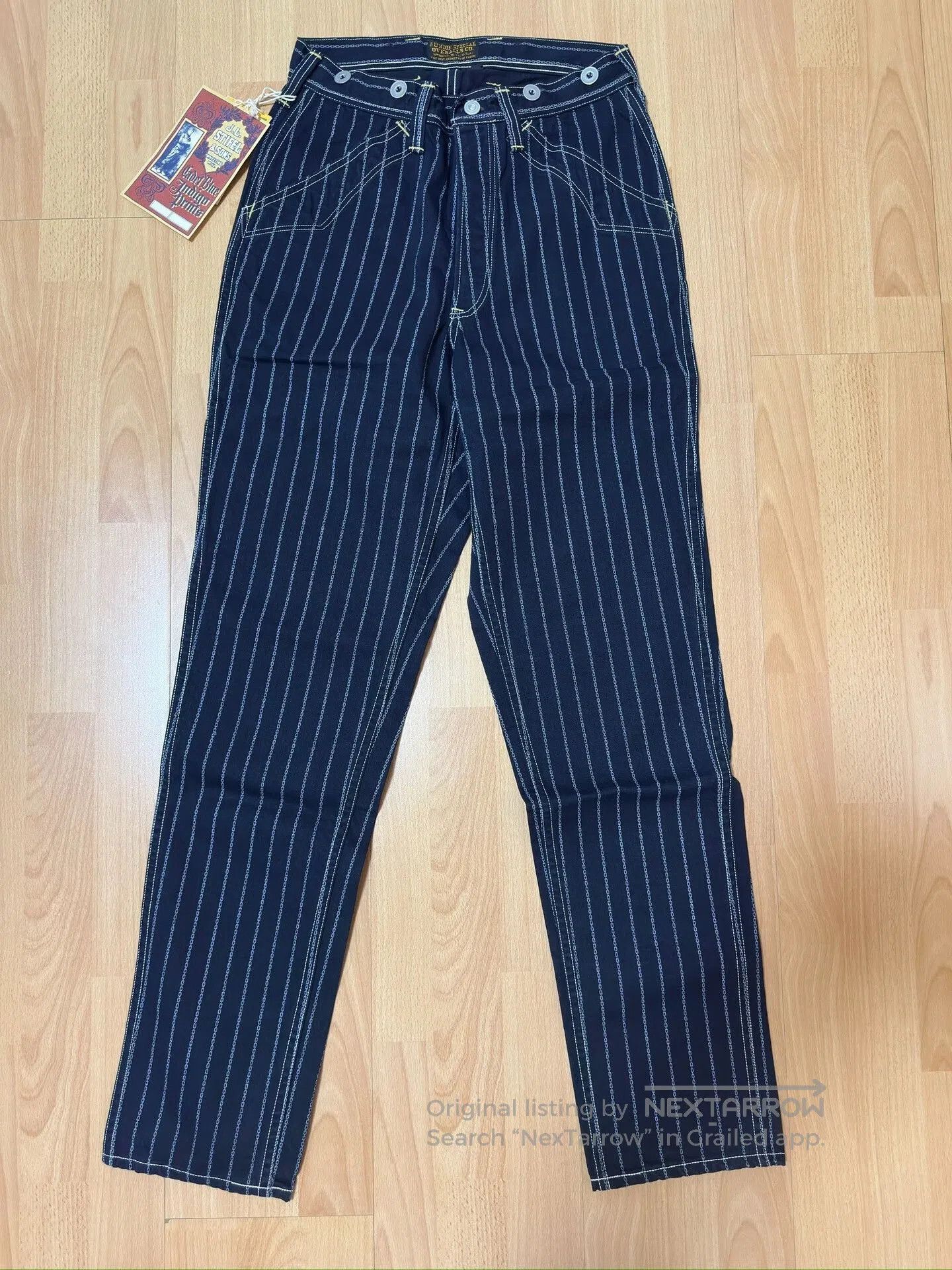 Freewheelers Freewheelers Chain Dye Work Pants. Size US 30 / EU 46 - 1 Thumbnail