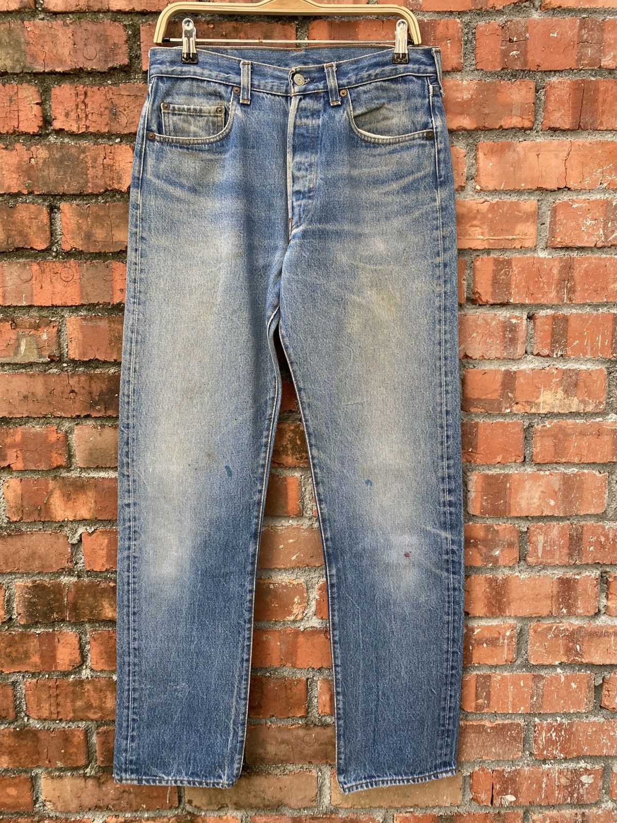 Levi's × Levi's Vintage Clothing × Vintage W32x33 Vintage levi's 501 made in USA faded Size US 32 / EU 48 - 1 Thumbnail