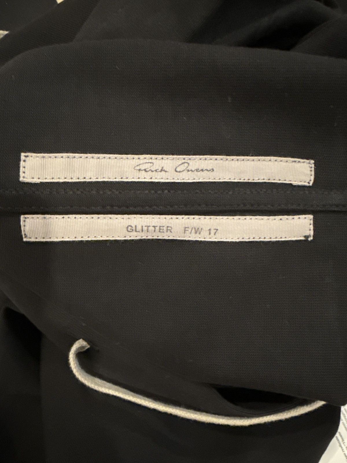 Rick Owens FW 2017 Rick Owens Oversized Cotton-Jersey Hoodie Size US M / EU 48-50 / 2 - 3 Thumbnail