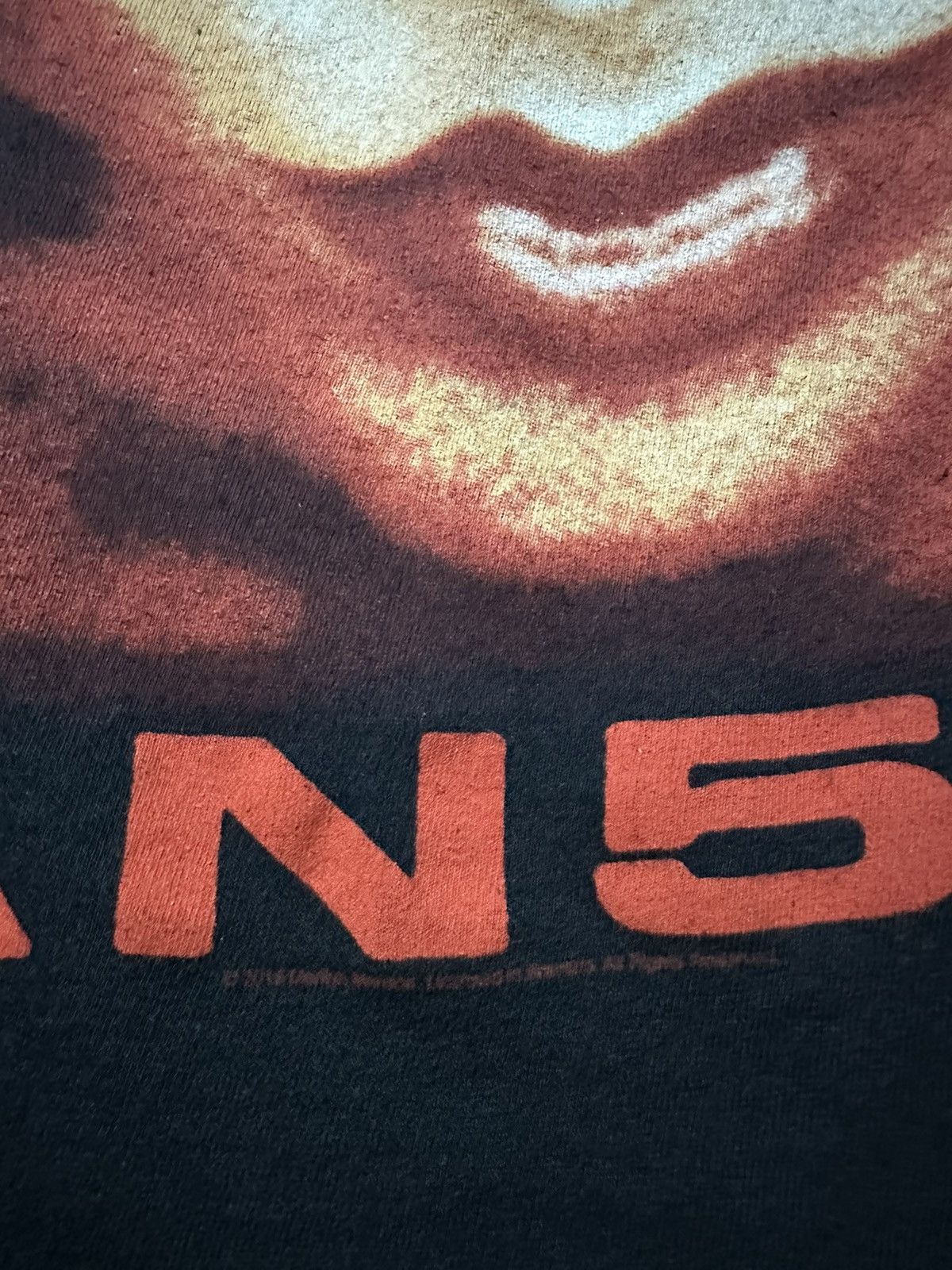 Band Tees × Marilyn Manson Marilyn Manson Big Face Promo Tee Size US M / EU 48-50 / 2 - 3 Thumbnail