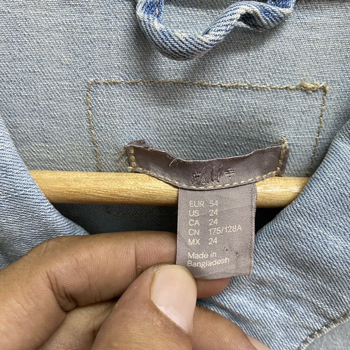 H&M H&M Light Blue Jacket Size US XL / EU 56 / 4 - 6 Thumbnail