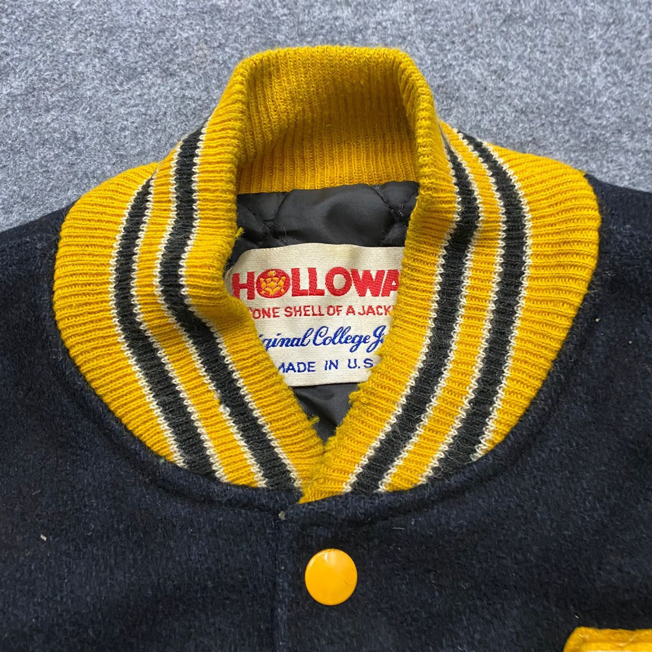 Holloway Rare Vintage 80s Holloway Andrew Varsity Jacket Size US L / EU 52-54 / 3 - 16 Thumbnail