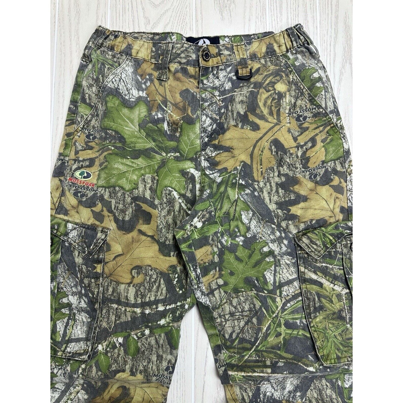 Mossy Oaks Vintage Mossy Oak Light Green Camo Pants Size US 31 - 3 Thumbnail