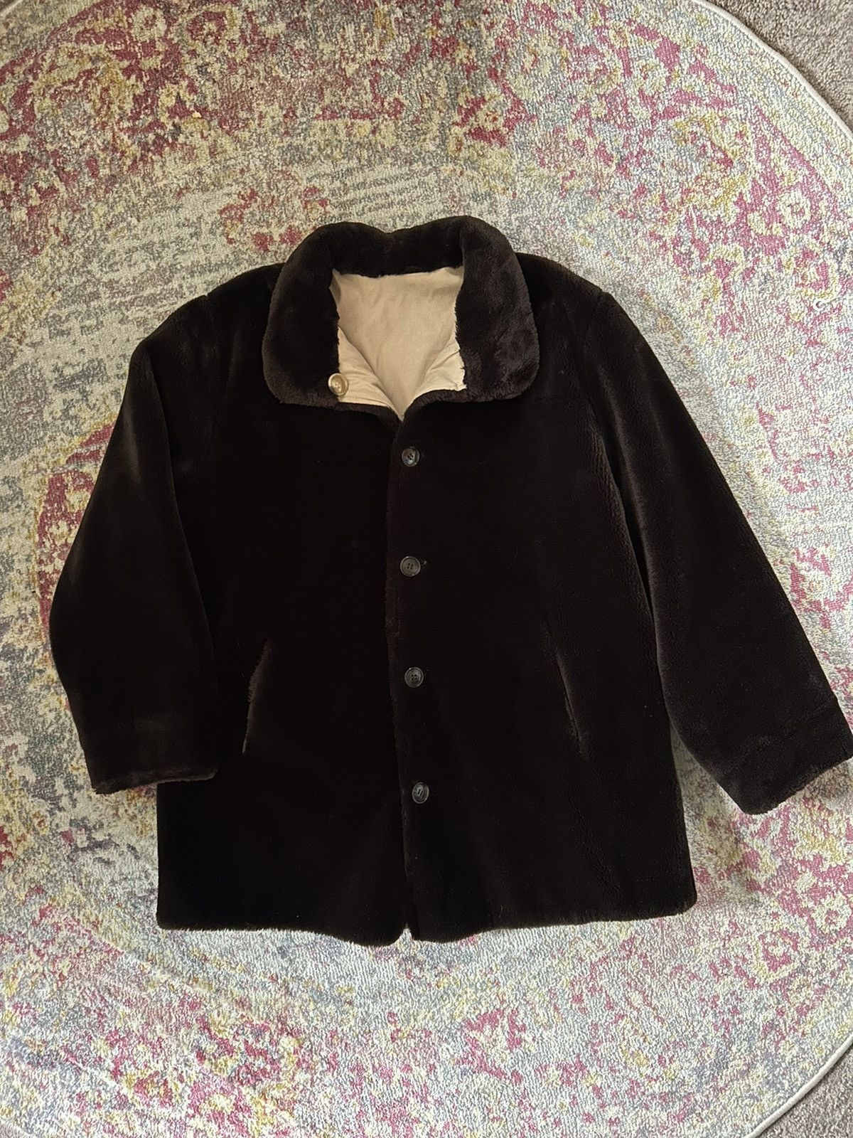 Vintage Vintage Faux Fur Reversable Coat from Gallery Size US M / EU 48-50 / 2 - 1 Thumbnail