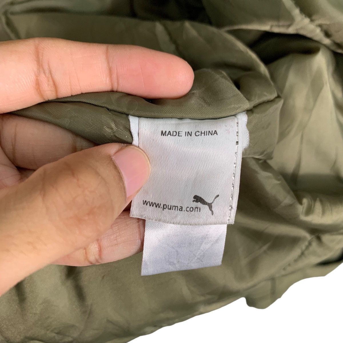 Puma PUMA Four Pocket Hooded Green Jacket #1126-C51 Size US L / EU 52-54 / 3 - 17 Thumbnail