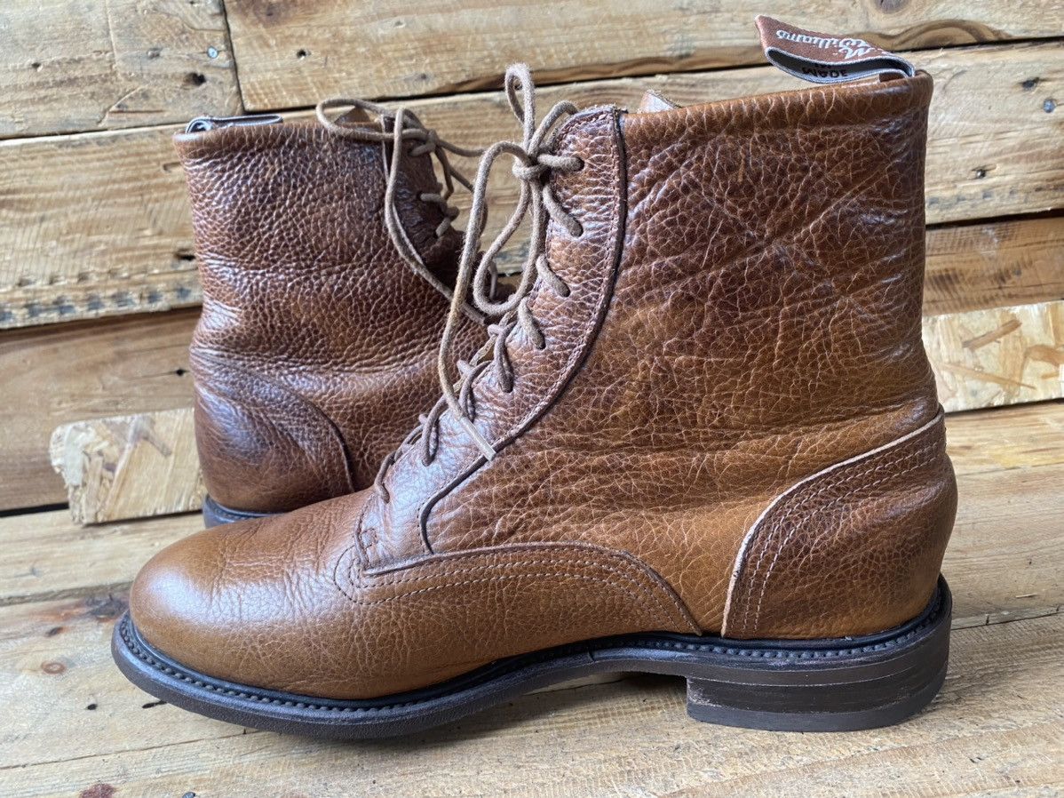R.M. Williams R.M.William rickaby brown leather lace-up boots uk 9G Size US 10 / EU 43 - 10 Thumbnail