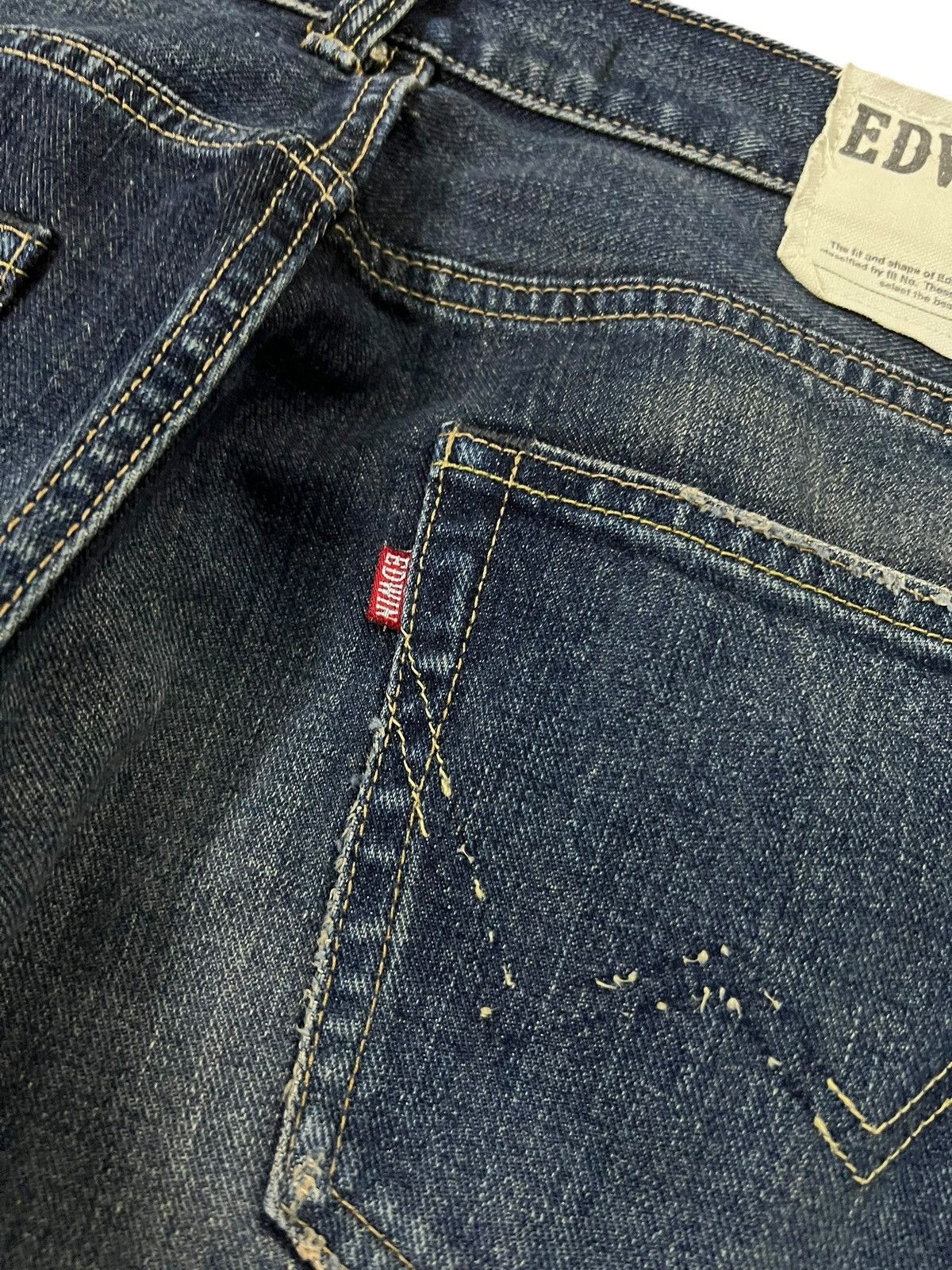 If Six Was Nine Edwin Exclusive Vintage Flare Claw Bootcut Jean Size US 33 - 14 Thumbnail