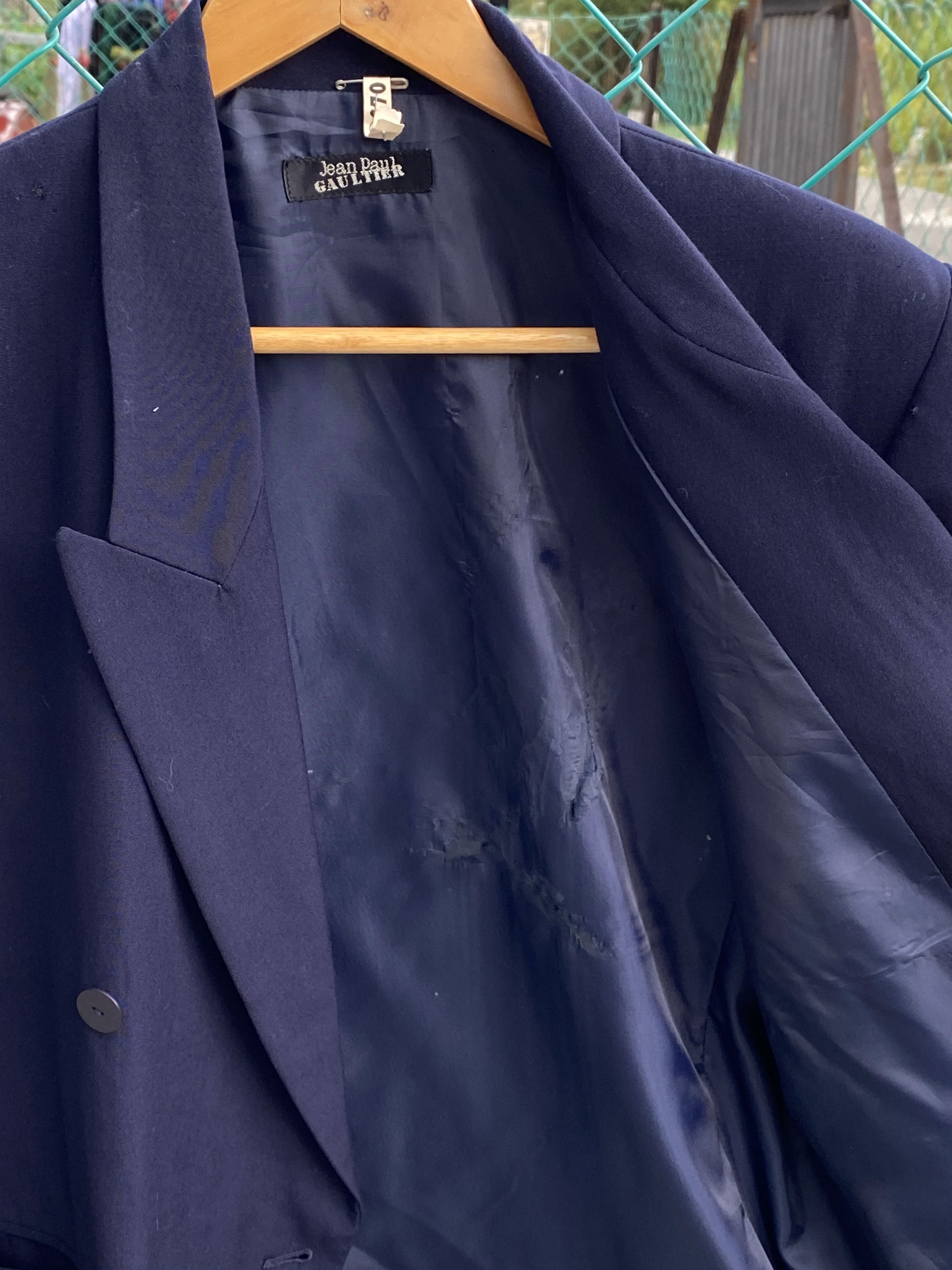 Jean Paul Gaultier Distressed Jean Paul Gaultier Onward wool mohair blazer Size M / US 6-8 / IT 42-44 - 10 Thumbnail