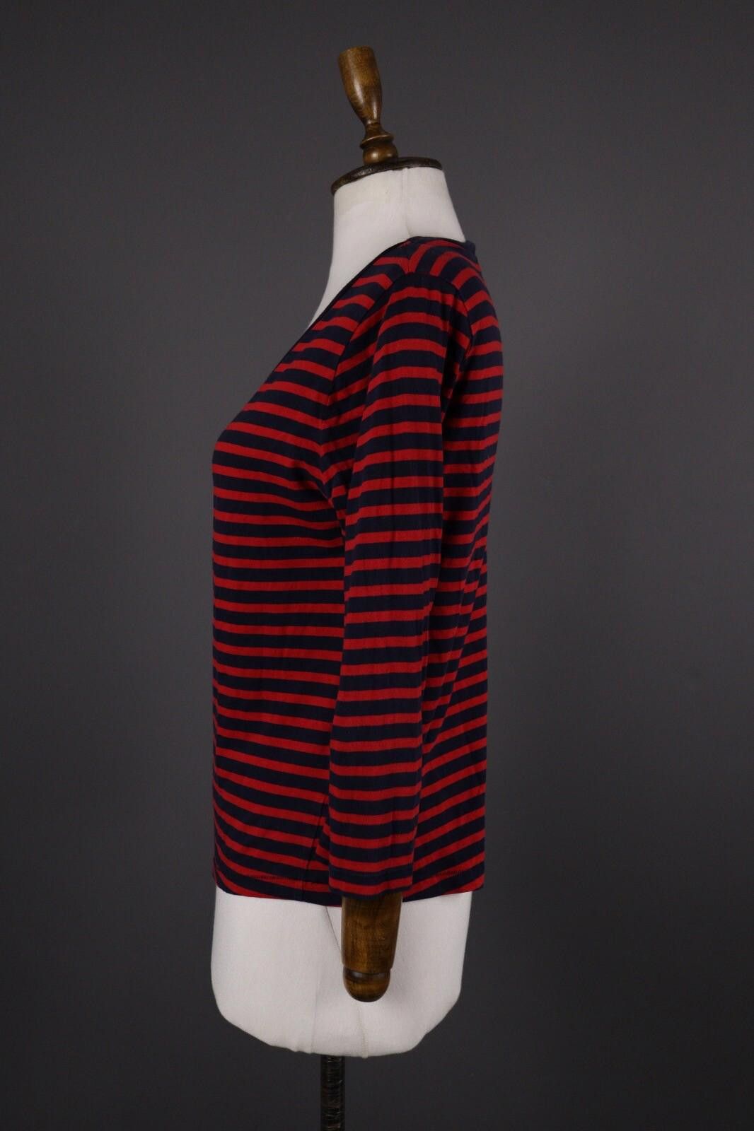 Cos Cos Multicolor Stripe Cotton 3/4 Sleeve Shirt Tunic Size M Size M / US 6-8 / IT 42-44 - 6 Thumbnail