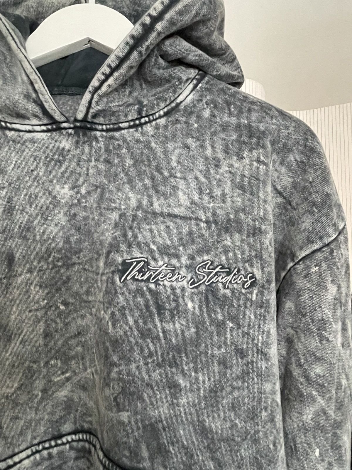 Thirteen Studios THIRTEEN STUDIOS LOGO FADED HOODIE Mineral Wash - Limited! Size US S / EU 44-46 / 1 - 2 Thumbnail