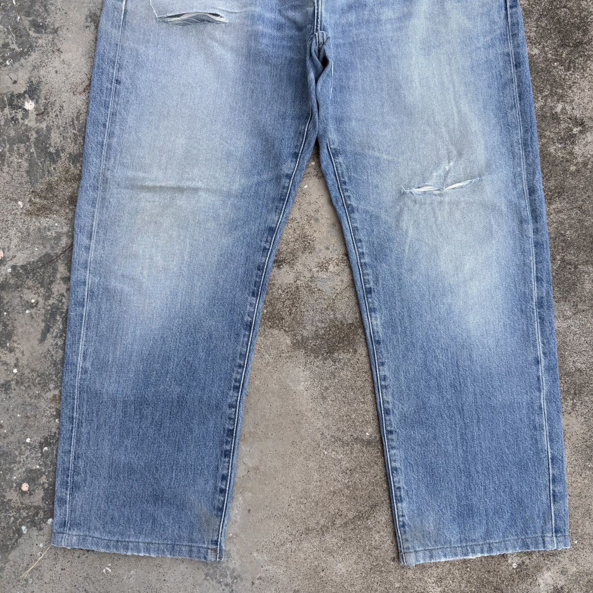 Japanese Brand Vintage Japanese Brand Faded Ripped Denim Jean Pants Size US 38 / EU 54 - 3 Thumbnail