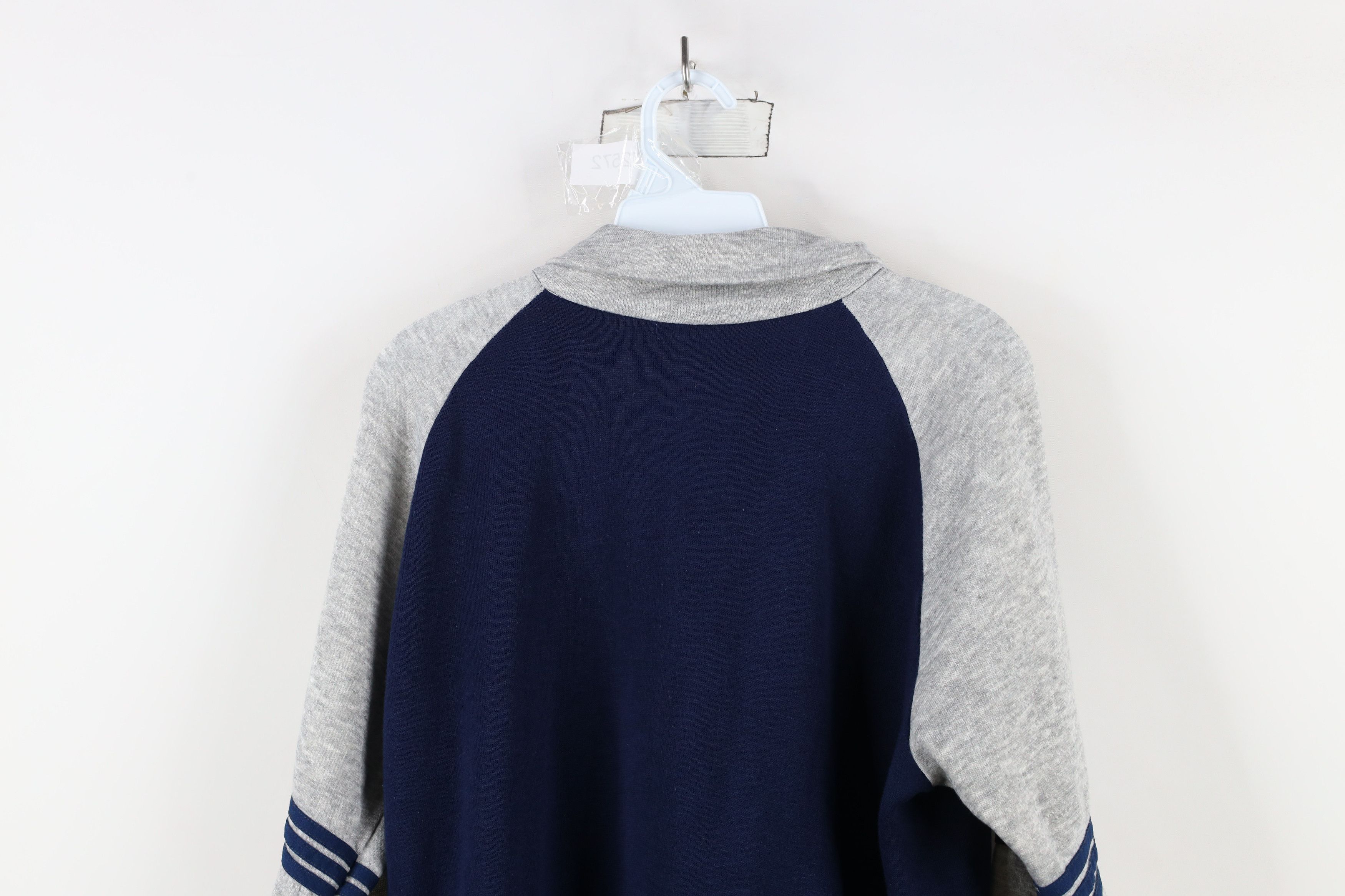 Vintage Vintage 70s Soffe Block Striped Tennis Track Jacket USA Size US M / EU 48-50 / 2 - 13 Thumbnail