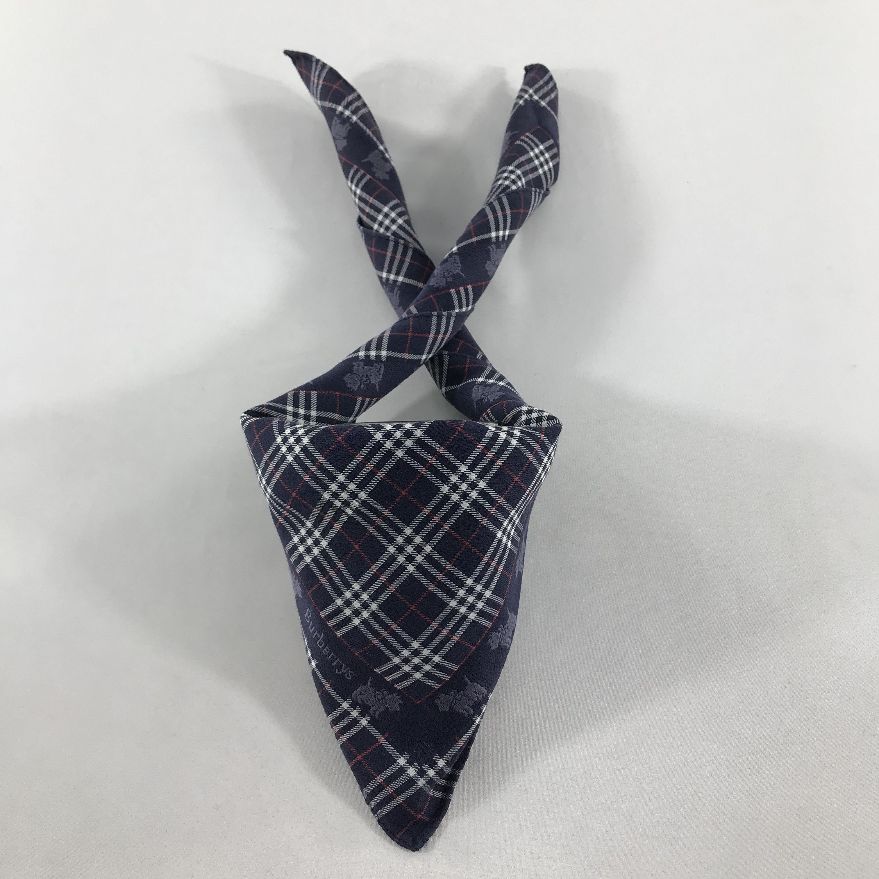 Burberry Burberrys Handkerchief Neckerchief Bandana H54 Size ONE SIZE - 2 Thumbnail