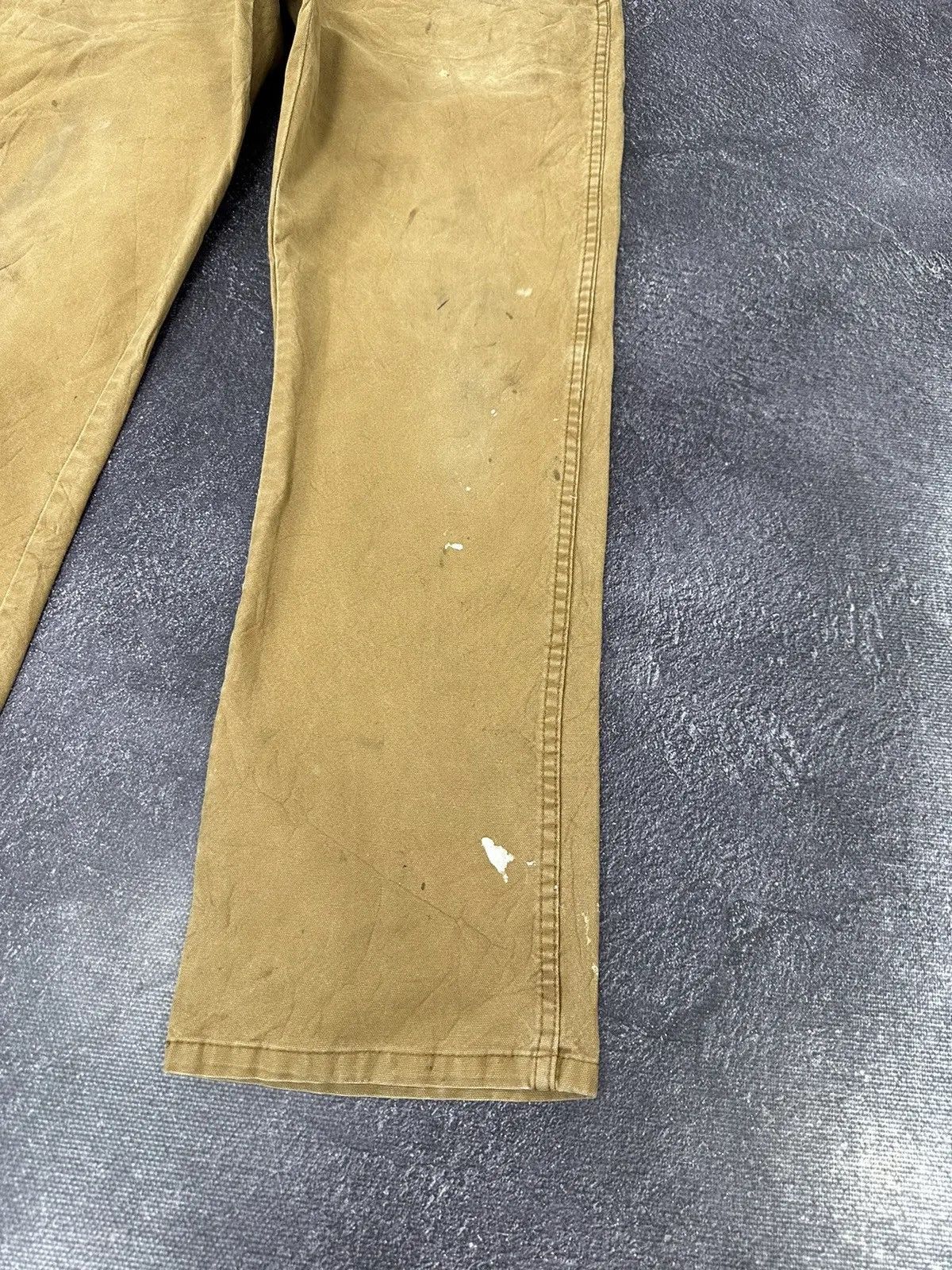 Dickies × Vintage Vintage Dickies USA Hype Mustard Work Carpenter Pants Size US 34 / EU 50 - 8 Thumbnail