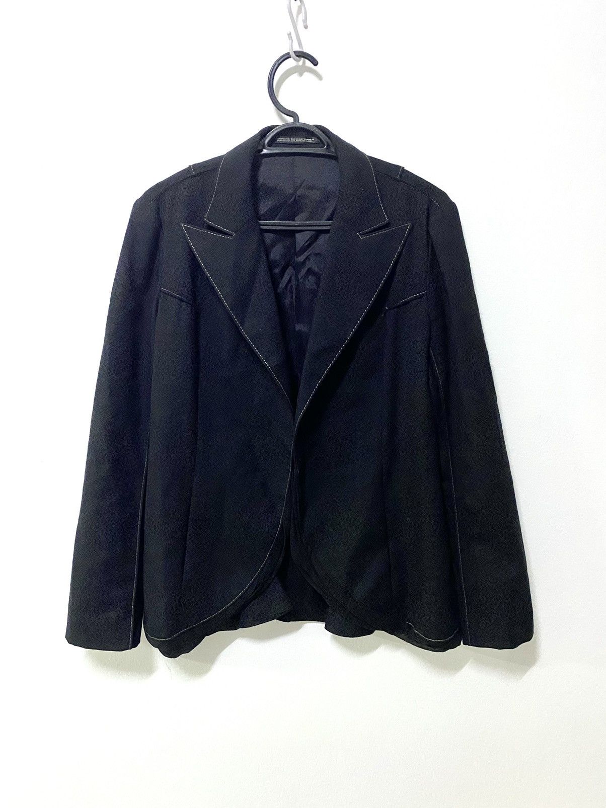 Yohji Yamamoto Iconic Signature Yohji Yamamoto Jacket Coat Size S / US 4 / IT 40 - 2 Thumbnail