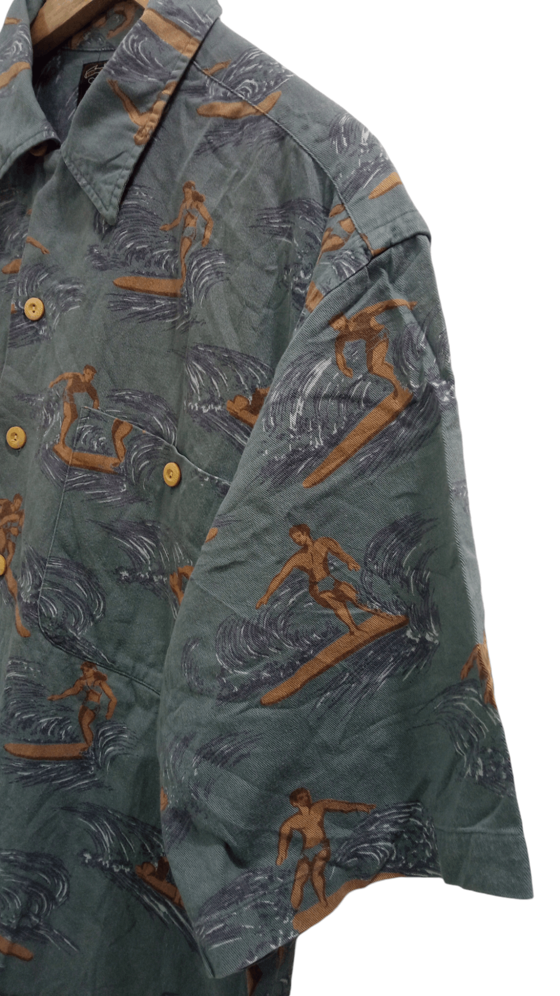 RRL Ralph Lauren × Ralph Lauren 🔥🔥RRL Ralph Lauren Full Print Hawaii Motif Shirt Size US L / EU 52-54 / 3 - 10 Thumbnail