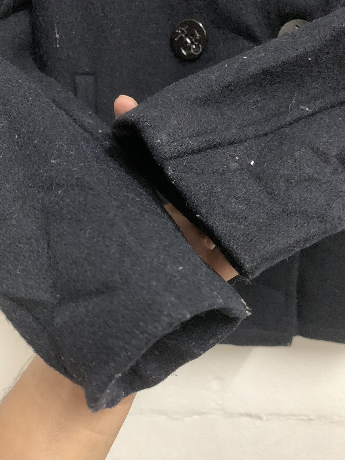 Japanese Brand × Schott × Vintage Vintage Schott NYC Double Breasted Wool Jacket Size S / US 4 / IT 40 - 13 Thumbnail