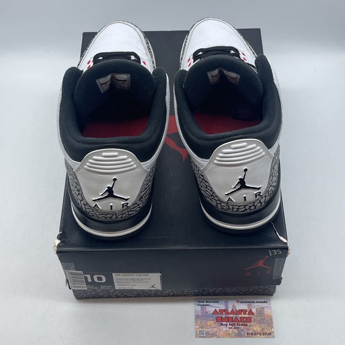 Jordan Brand Air Jordan 3 infrared 23 Size US 10 / EU 43 - 6 Thumbnail
