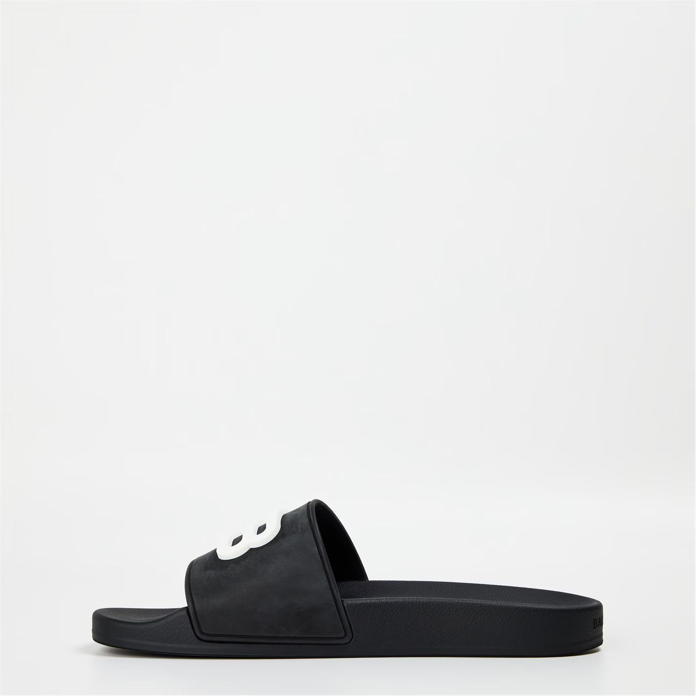 Balenciaga o1g2r1mq0226 Water Resistant Pool Sliders In Black Size US 7 / EU 40 - 2 Thumbnail