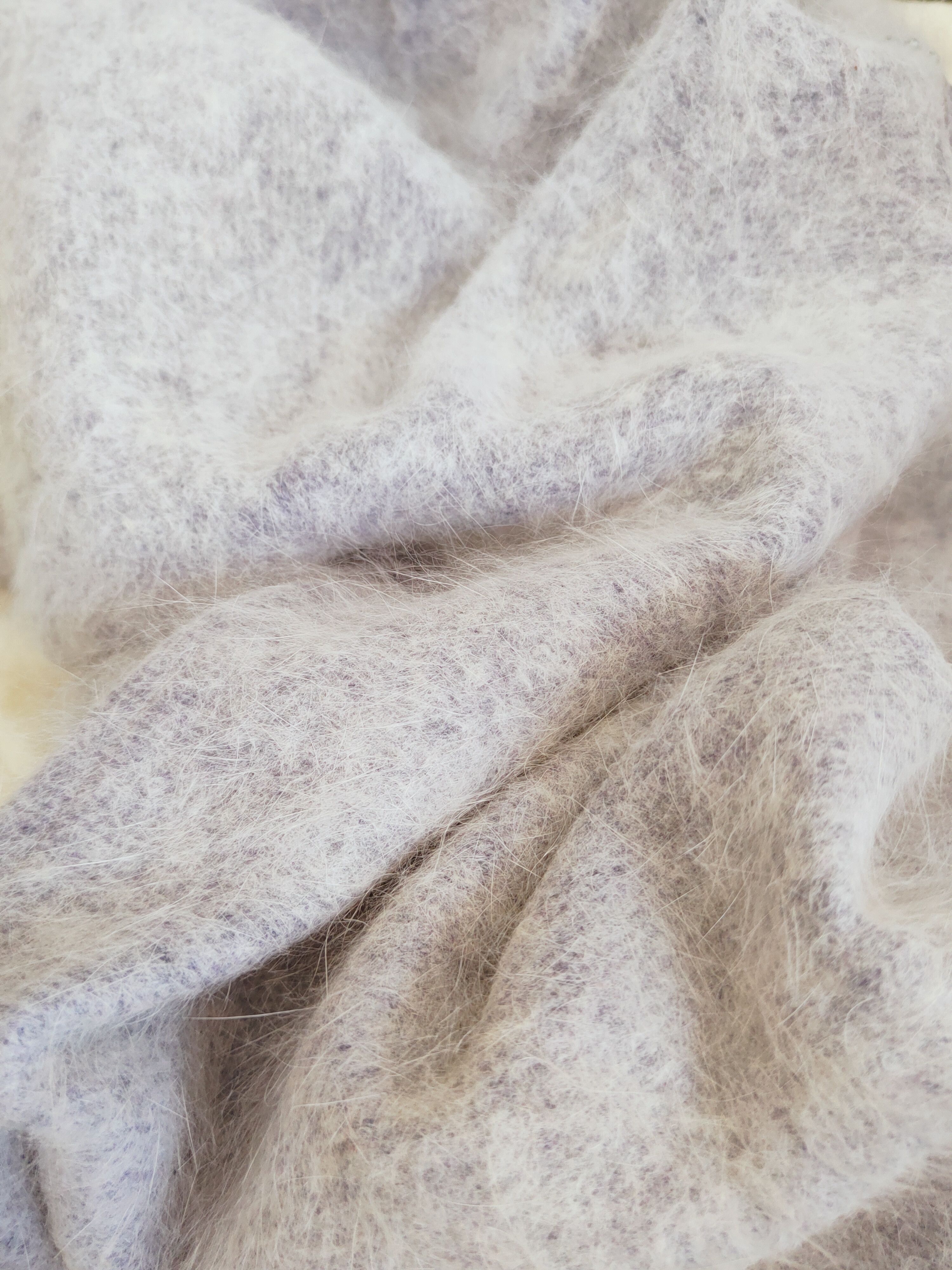 Homespun Knitwear × Japanese Brand × Vintage Japan vintage Gray Shag Shaggy Fur Mohair Knitwear #W757 Size XS / US 0-2 / IT 36-38 - 10 Thumbnail