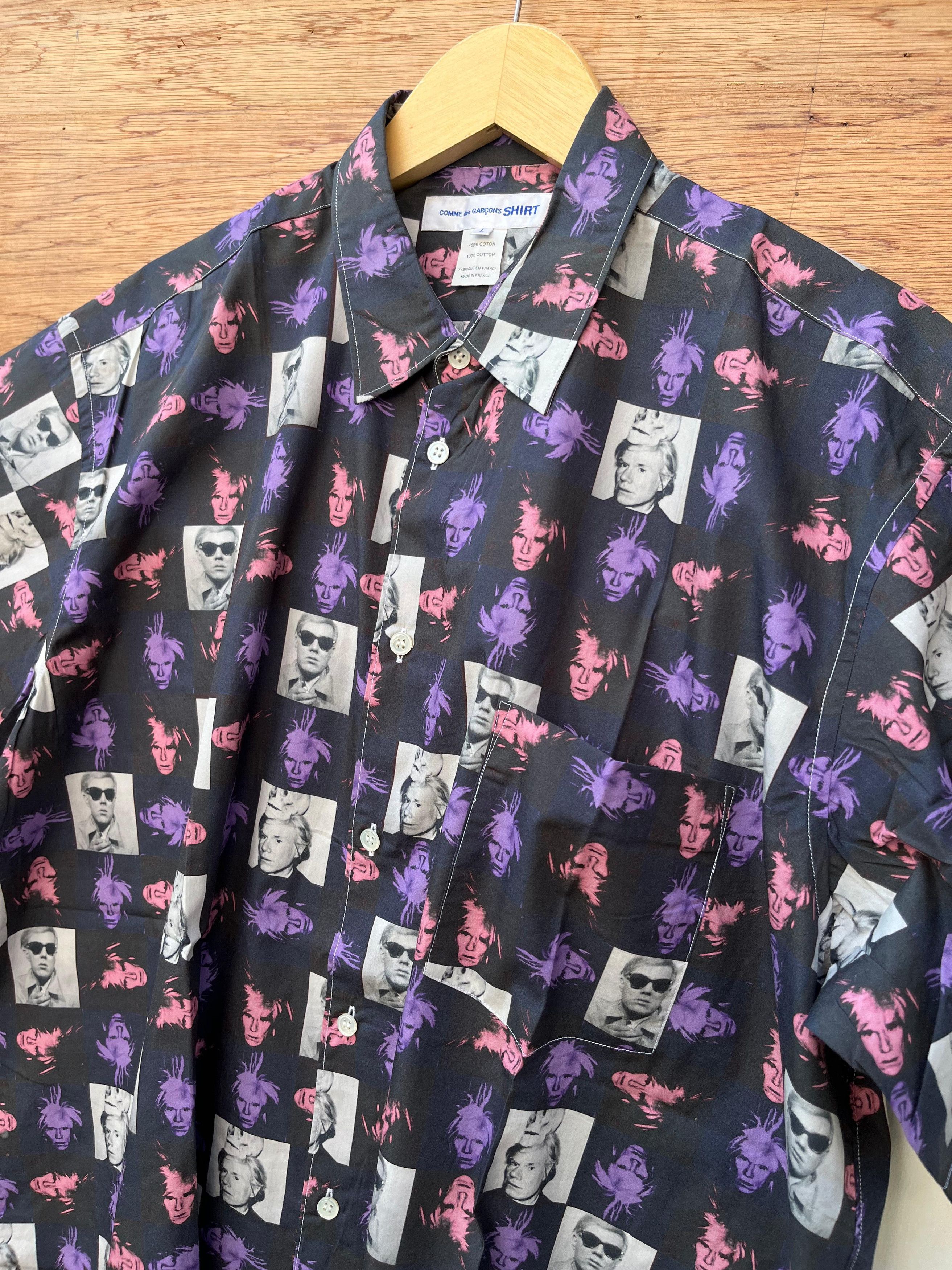 Comme des Garcons Comme Des Garcons x Andy Warhol Button Ups S Size US L / EU 52-54 / 3 - 5 Thumbnail