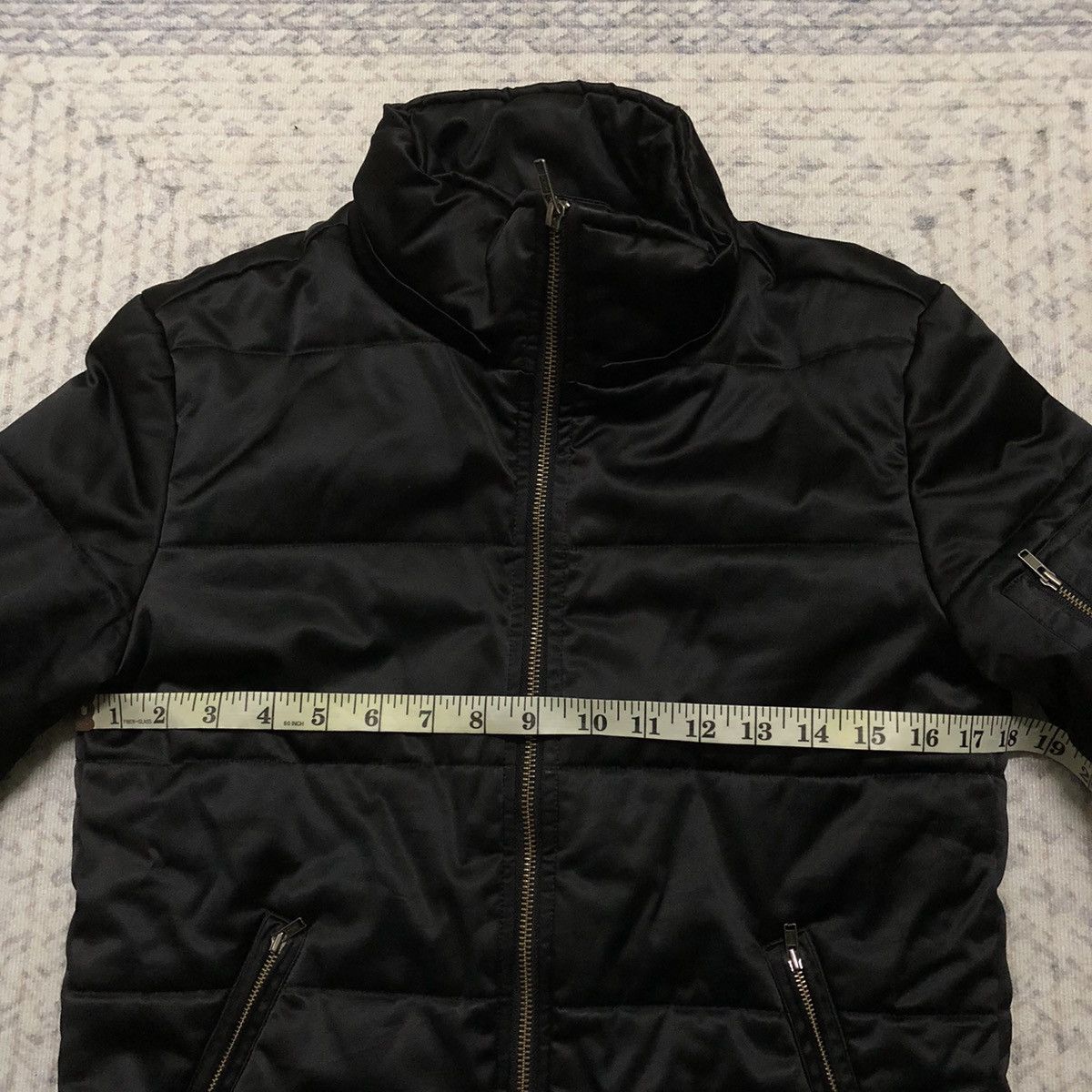 If Six Was Nine × Japanese Brand × Murder License Rare Murder License Designer Black Puffer Jacket Size US XXS / EU 40 - 12 Thumbnail