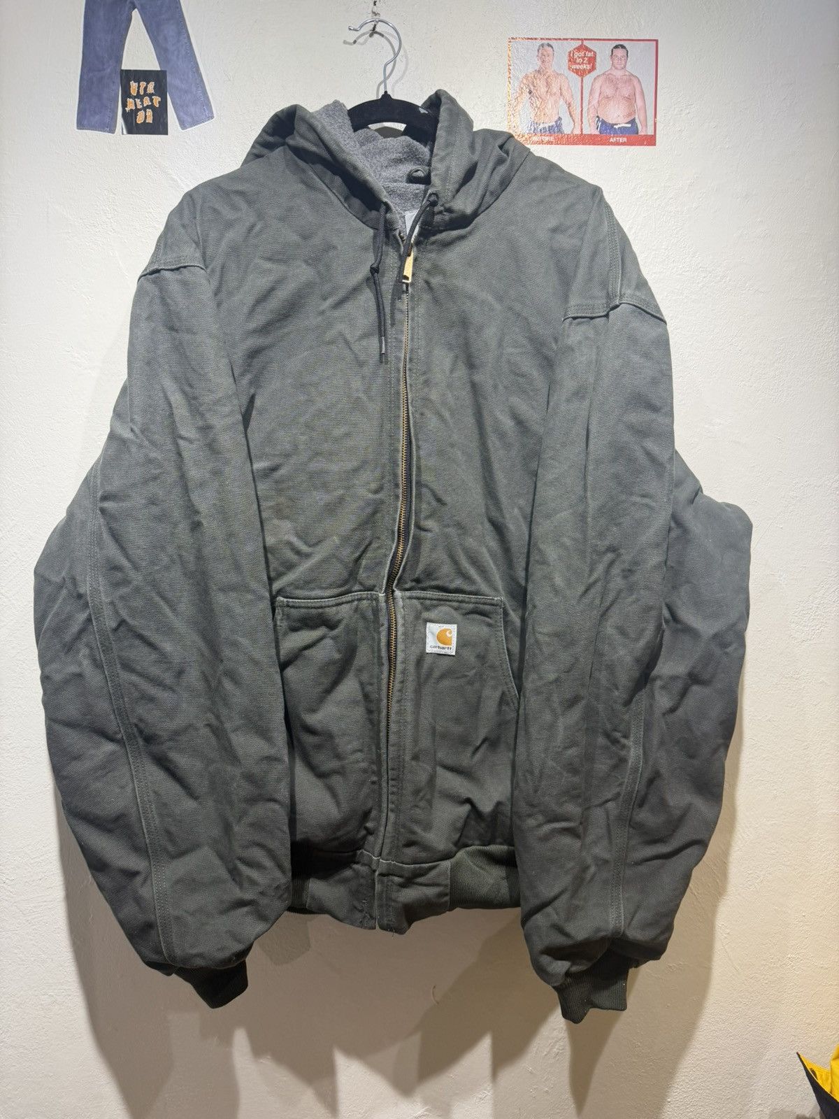 Carhartt Vintage Carhartt Pine Green Jacket Size US XXL / EU 58 / 5 - 1 Thumbnail