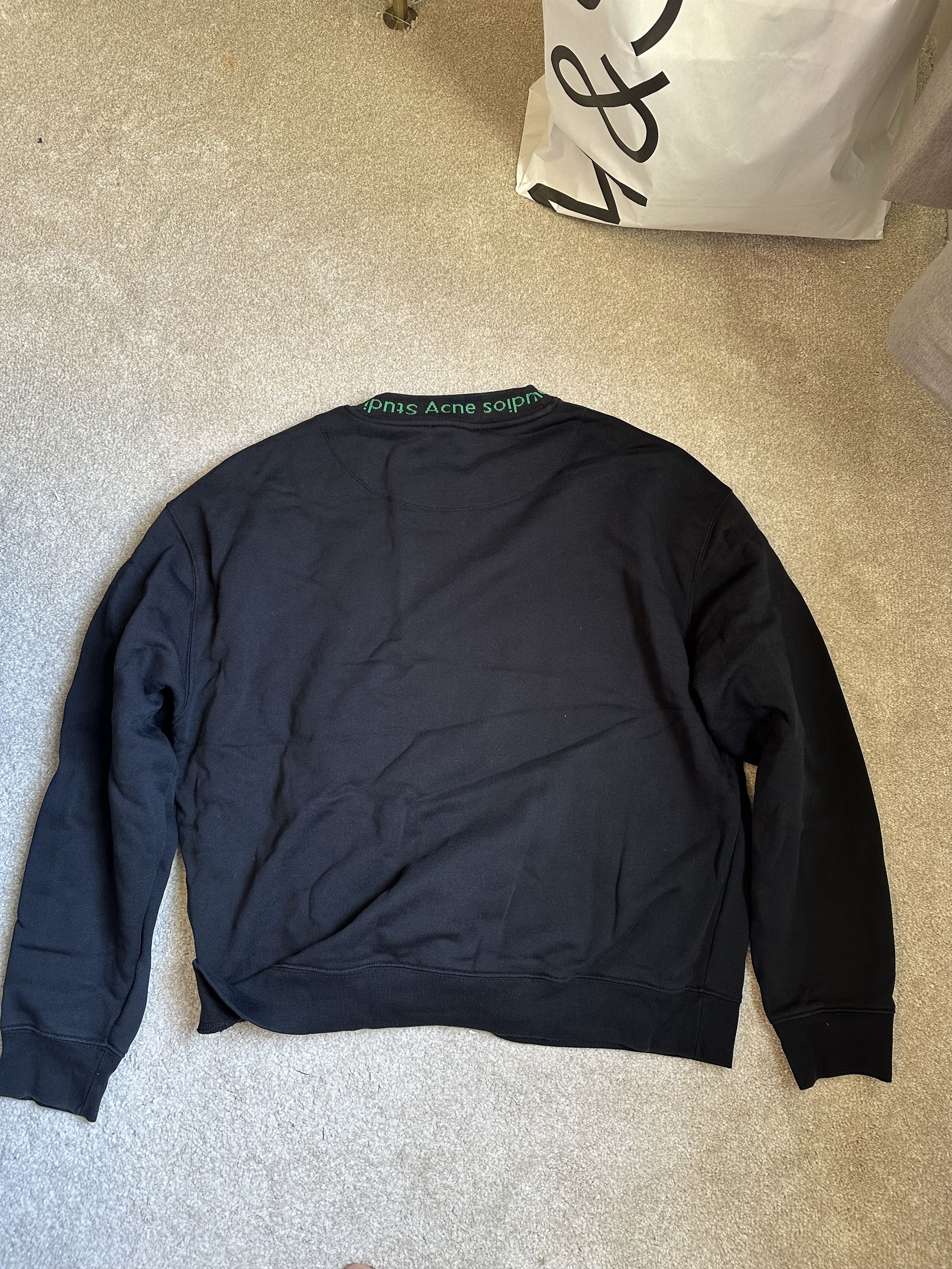 Acne Studios Ssense exclusive flogo sweatshirt Size US XL / EU 56 / 4 - 4 Thumbnail