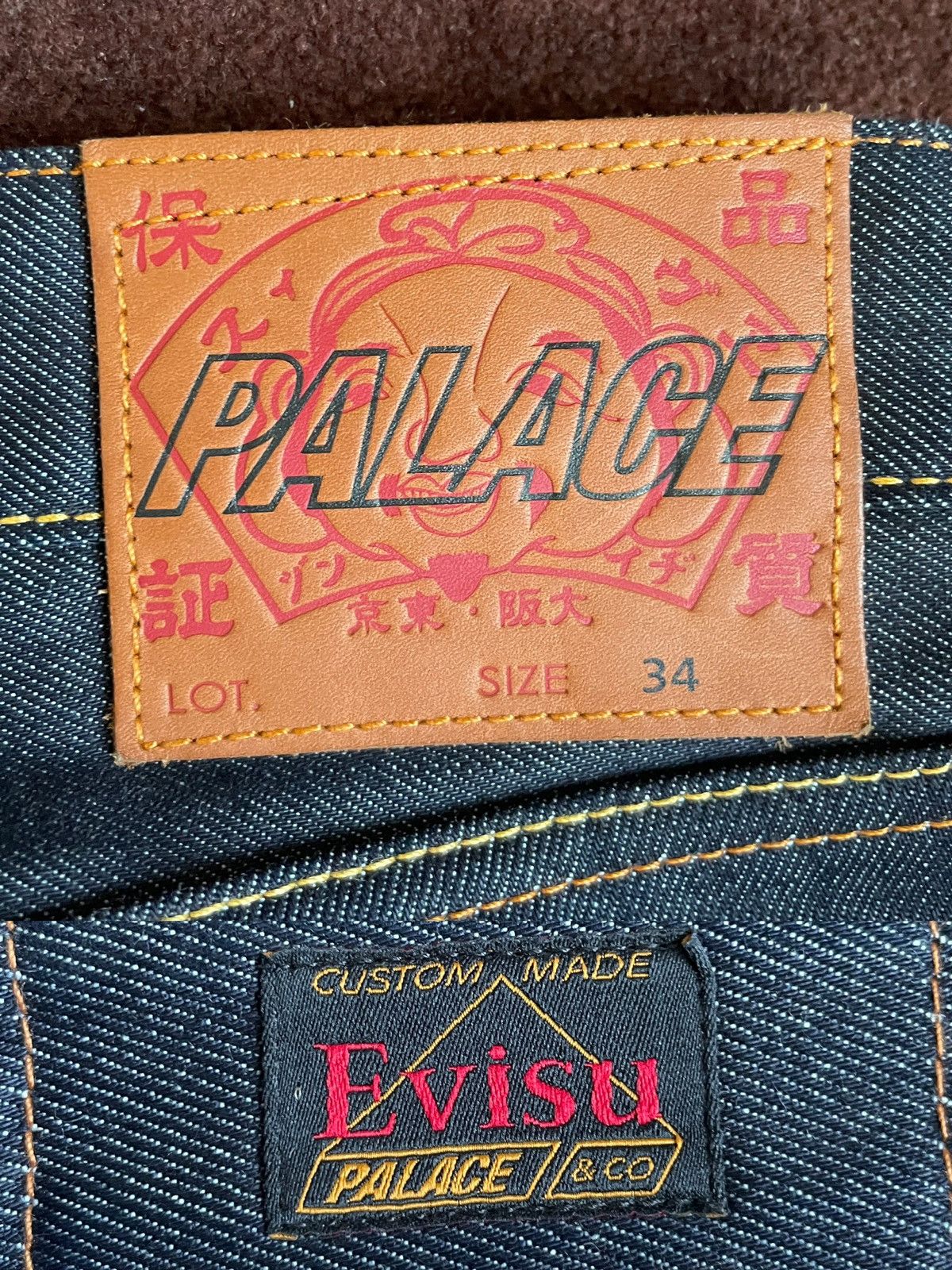 Evisu × Palace EVISU x PALACE multi-pocket jeans limited edition Size US 34 / EU 50 - 10 Thumbnail