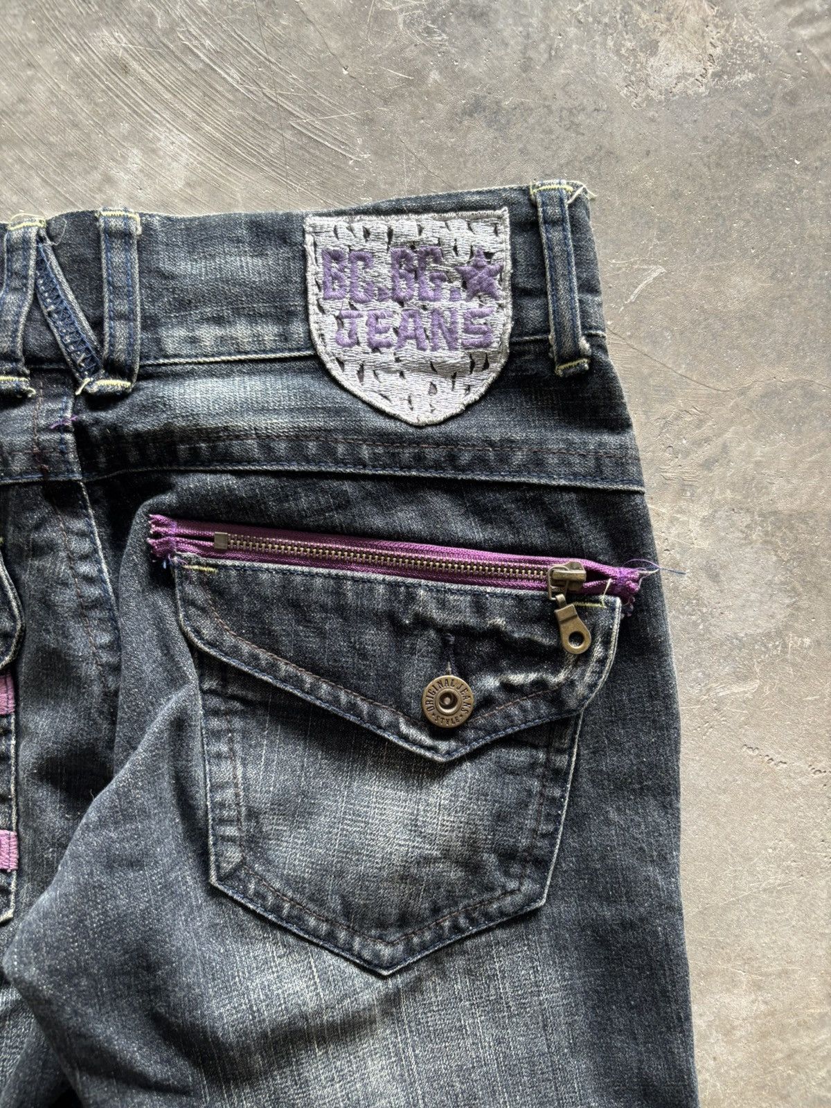 Hysteric Glamour FLARE BCBG JAPANESE JEANS PUNK STYLE WASHED SEASON FADE Size 30" / US 8 / IT 44 - 14 Thumbnail