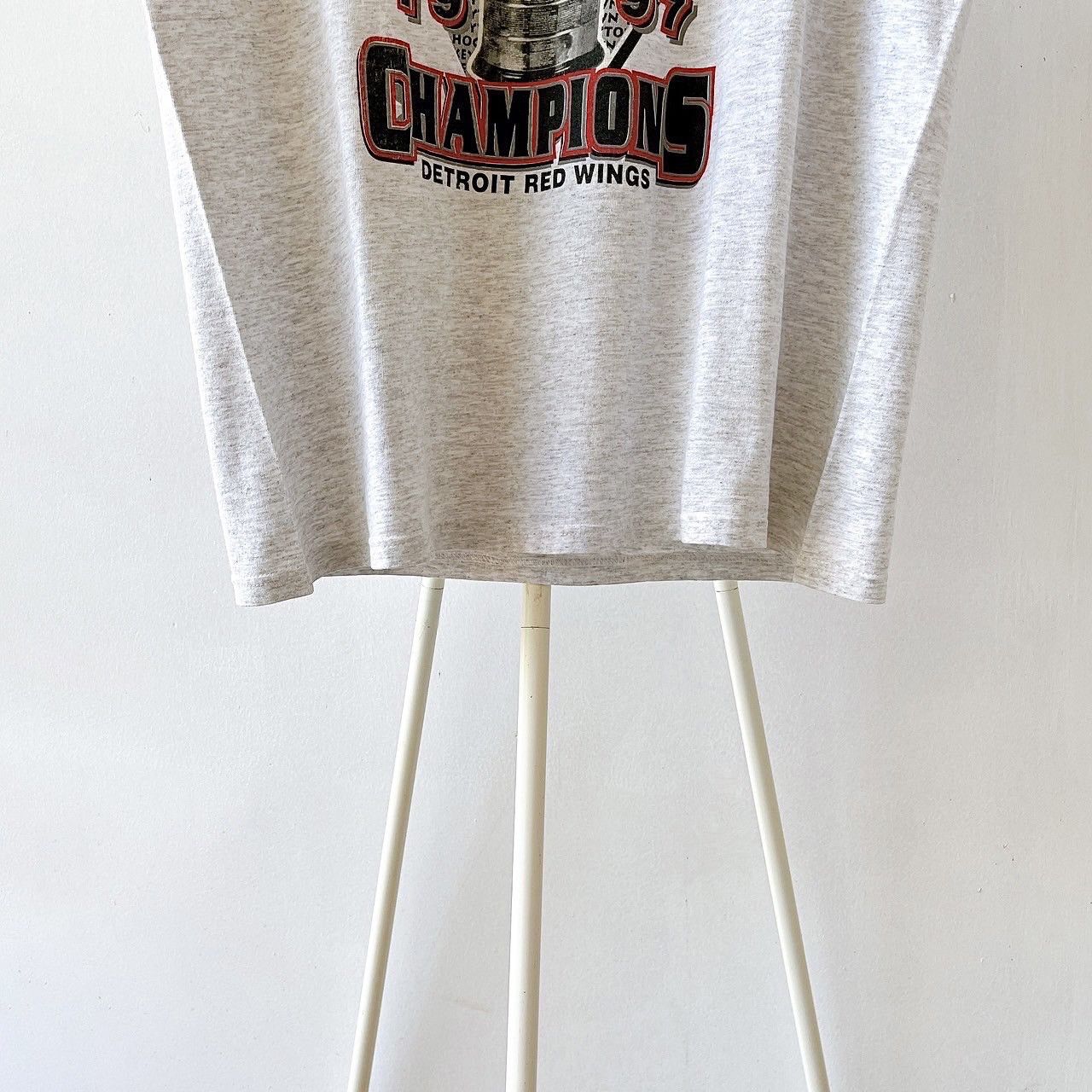 Vintage 90s Detroit Red Wings NHL t-shirt/ L Size US L / EU 52-54 / 3 - 4 Thumbnail