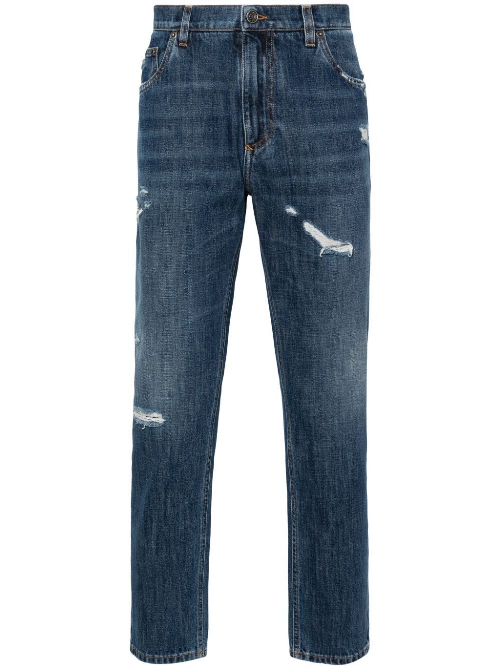 Dolce & Gabbana o1y0125 Jeans in Blue Size US 38 / EU 54 - 1 Thumbnail
