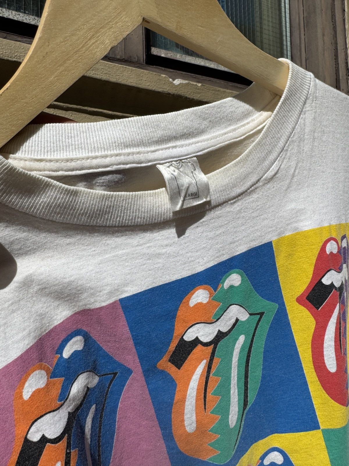 The Rolling Stones Vintage Rolling Stones Urban Jungle Tour Tee Size US XL / EU 56 / 4 - 3 Thumbnail