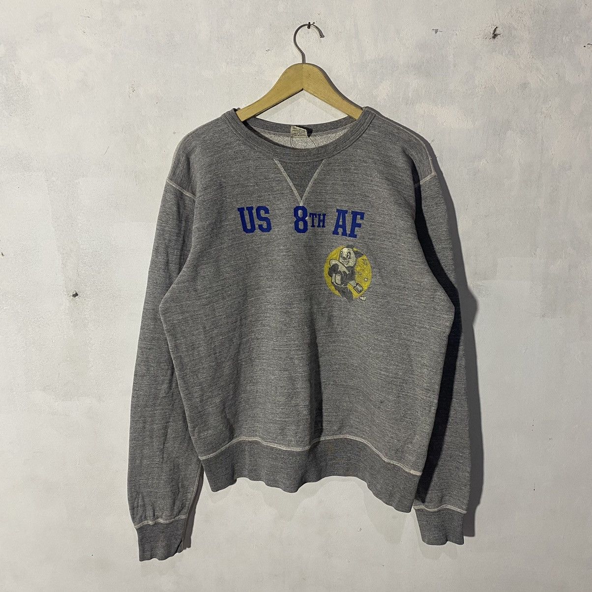 Buzz Rickson's Vintage Buzz Rickson Grey Sweatshirt Size US L / EU 52-54 / 3 - 1 Thumbnail