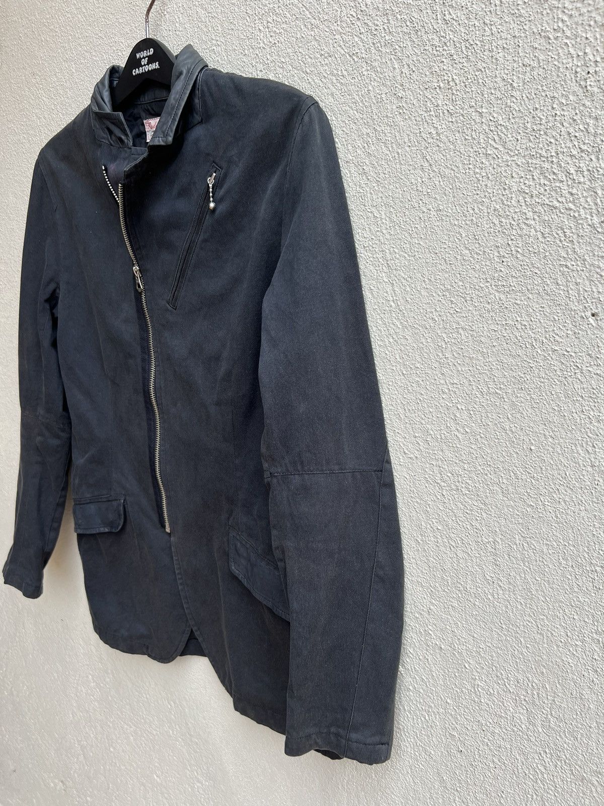 Redmoon Red Moon Japan Hybrid Leather Waxed Coat Jacket Size US S / EU 44-46 / 1 - 10 Thumbnail