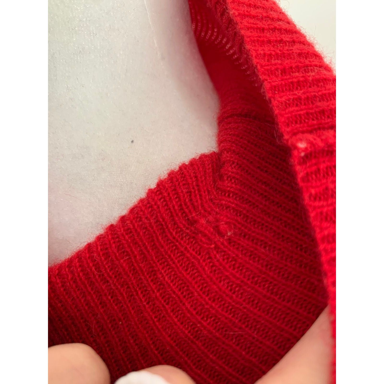 Other Amie Drew Red Turtleneck Sweater size L Cashmere and Wool Size L / US 10 / IT 46 - 6 Thumbnail