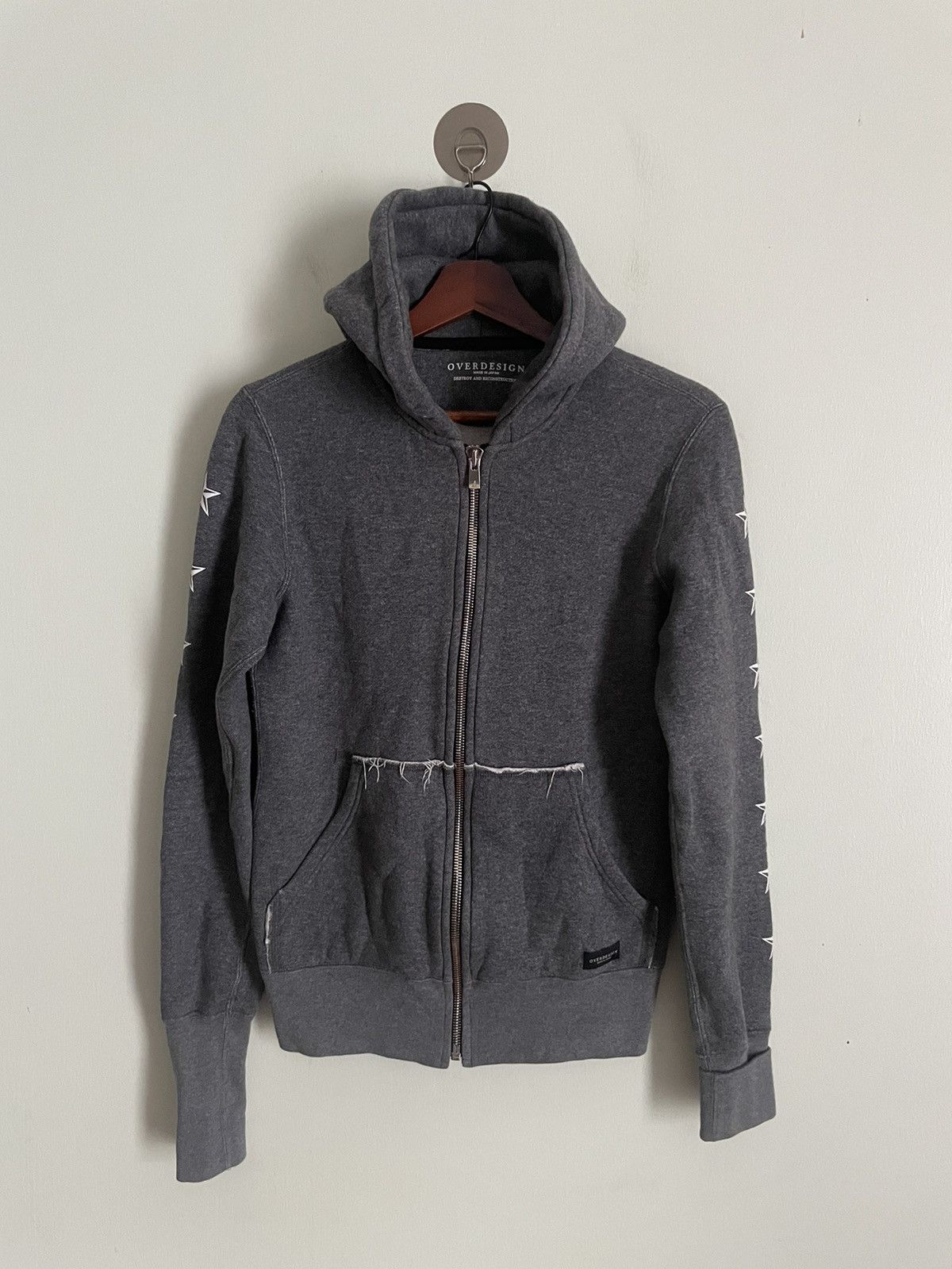 Designer × Japanese Brand × Vintage Over Design Sweater with Hoodie Size M / US 6-8 / IT 42-44 - 1 Thumbnail