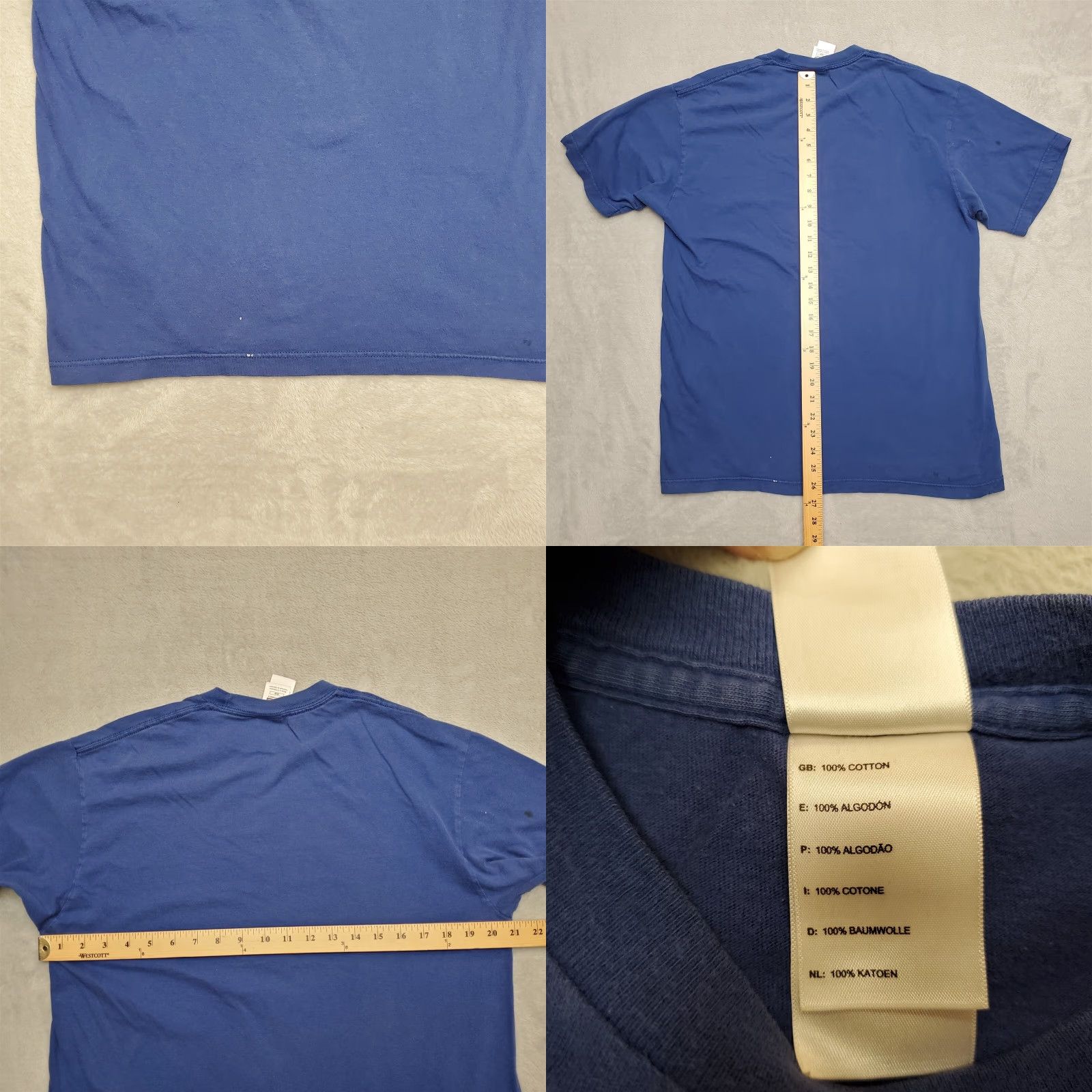 The North Face The North Face T Shirt Mens M Blue Short Sleeve Crewneck Outdoor Casual Tee Size US M / EU 48-50 / 2 - 8 Thumbnail