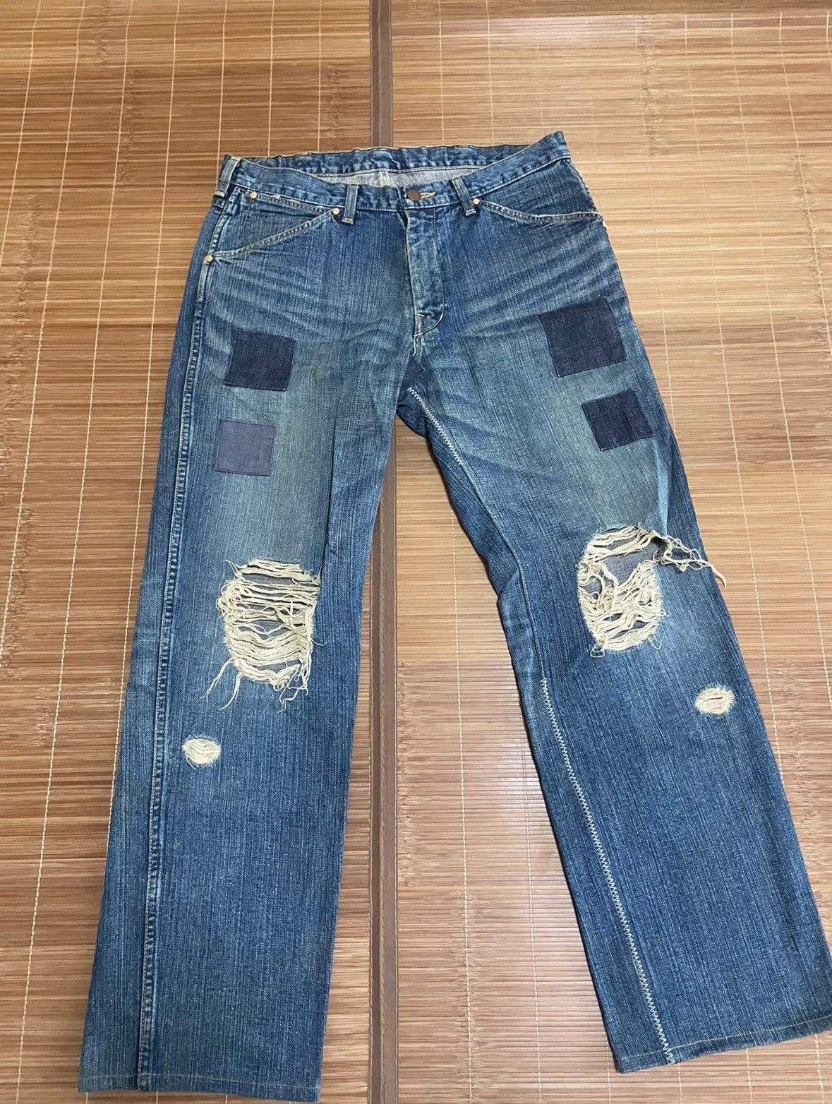 Number (N)ine Number (n)ine aw03 denim jeans Size US 34 / EU 50 - 1 Thumbnail