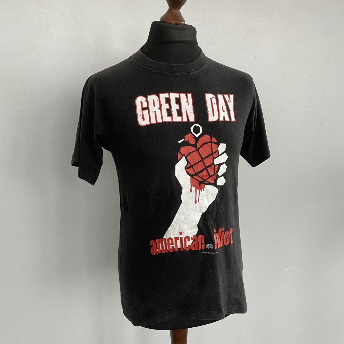 Band Tees × Vintage Vintage 2005 Green Day rock t-shirt post punk Size US M / EU 48-50 / 2 - 4 Thumbnail