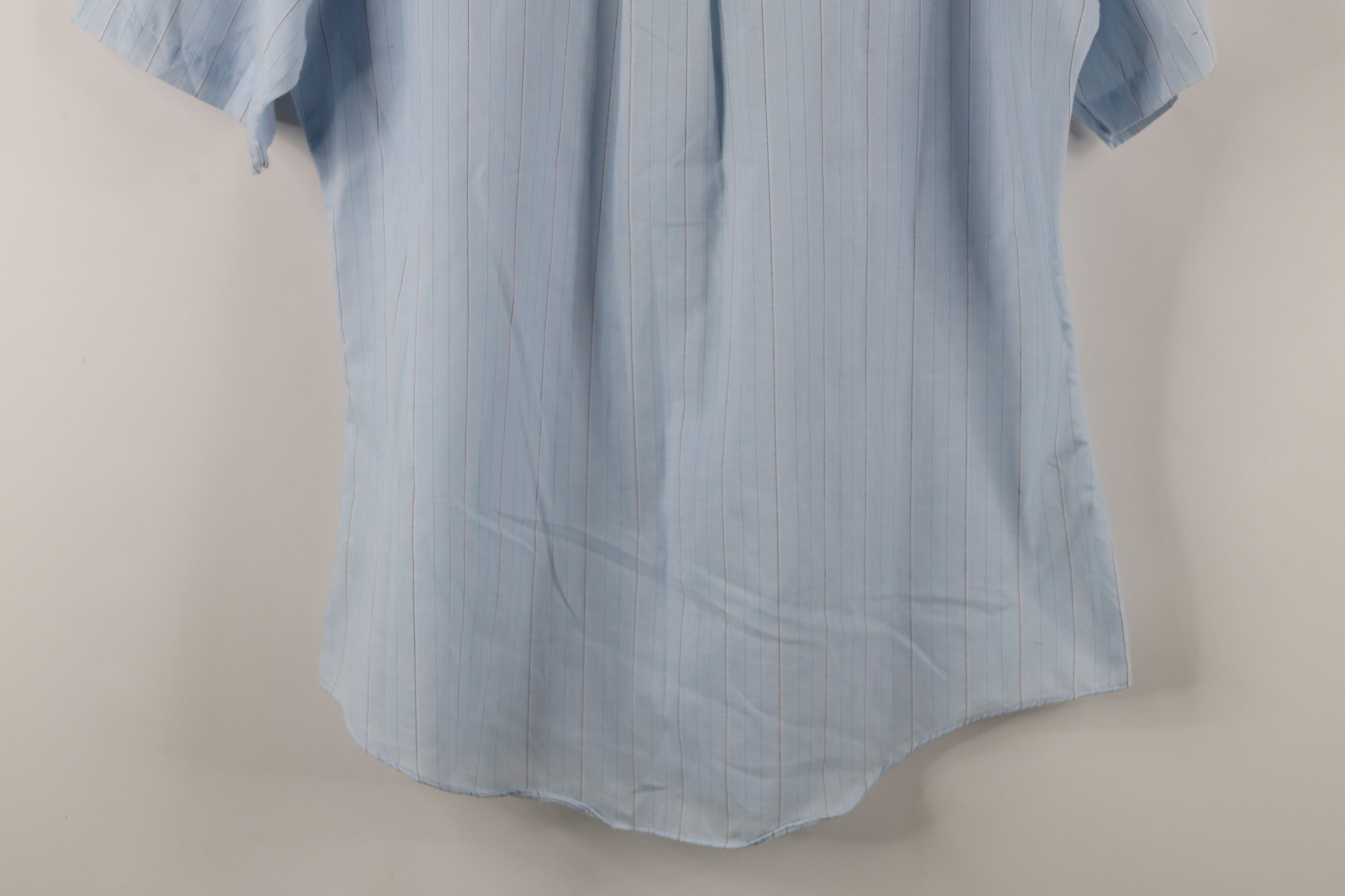 Vintage Vintage 90s Streetwear Striped Collared Button Down Shirt Size US L / EU 52-54 / 3 - 11 Thumbnail