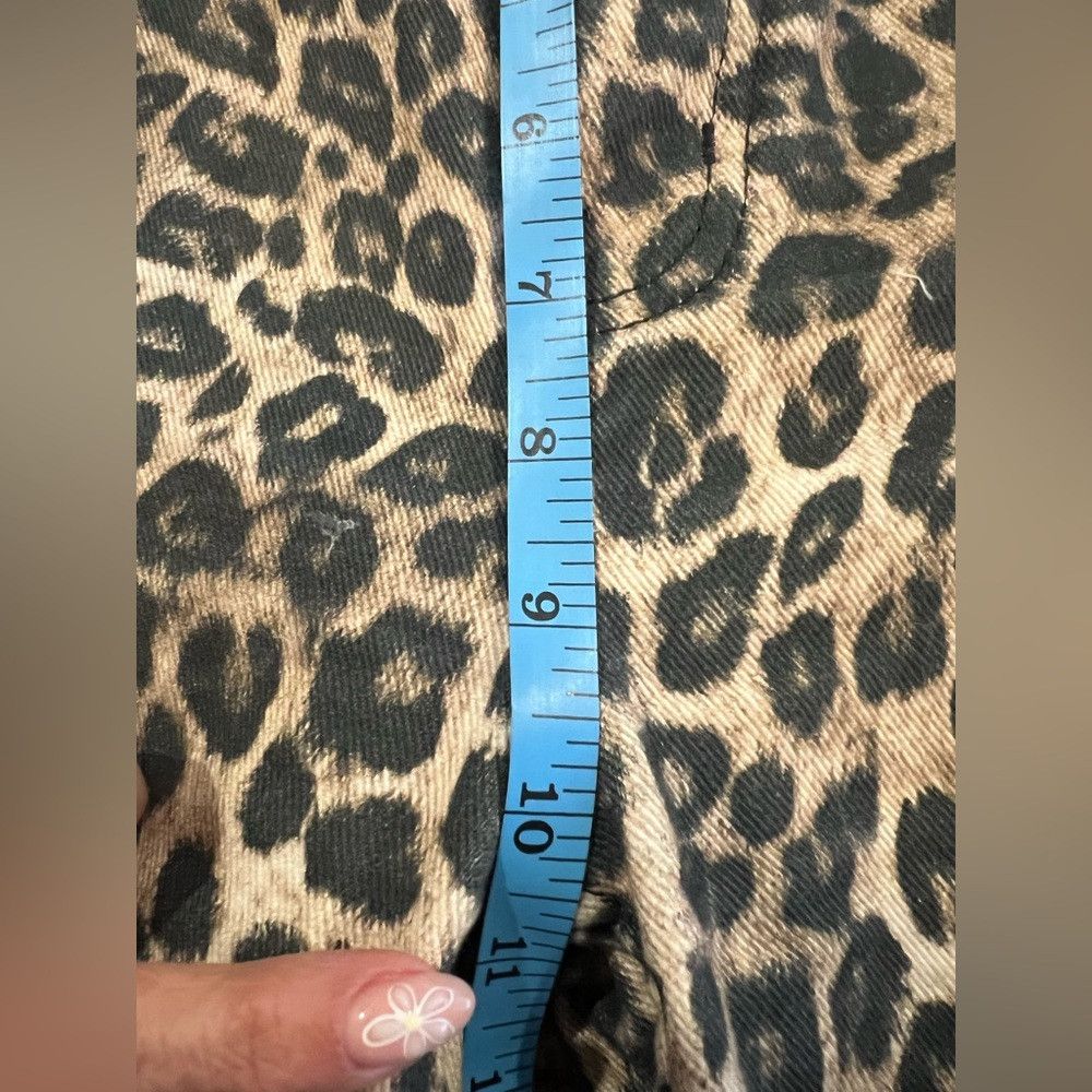 The Kooples The Kooples Leopard Print High Rise Straight Jeans Size 27 Size 27" / US 4 / IT 40 - 8 Thumbnail