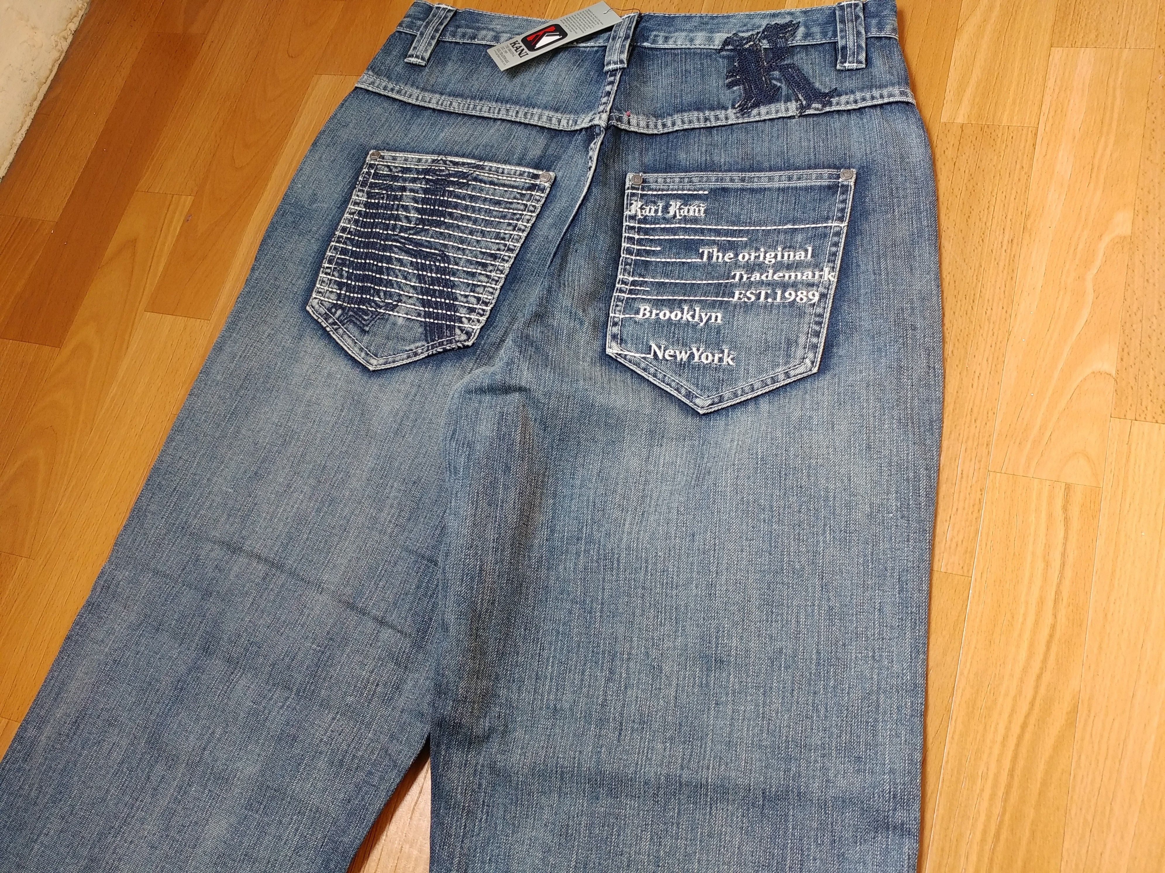 Karl Kani KARL KANI jeans oldschool deadstock baggy vintage 1990s W 32 Size US 32 / EU 48 - 5 Thumbnail