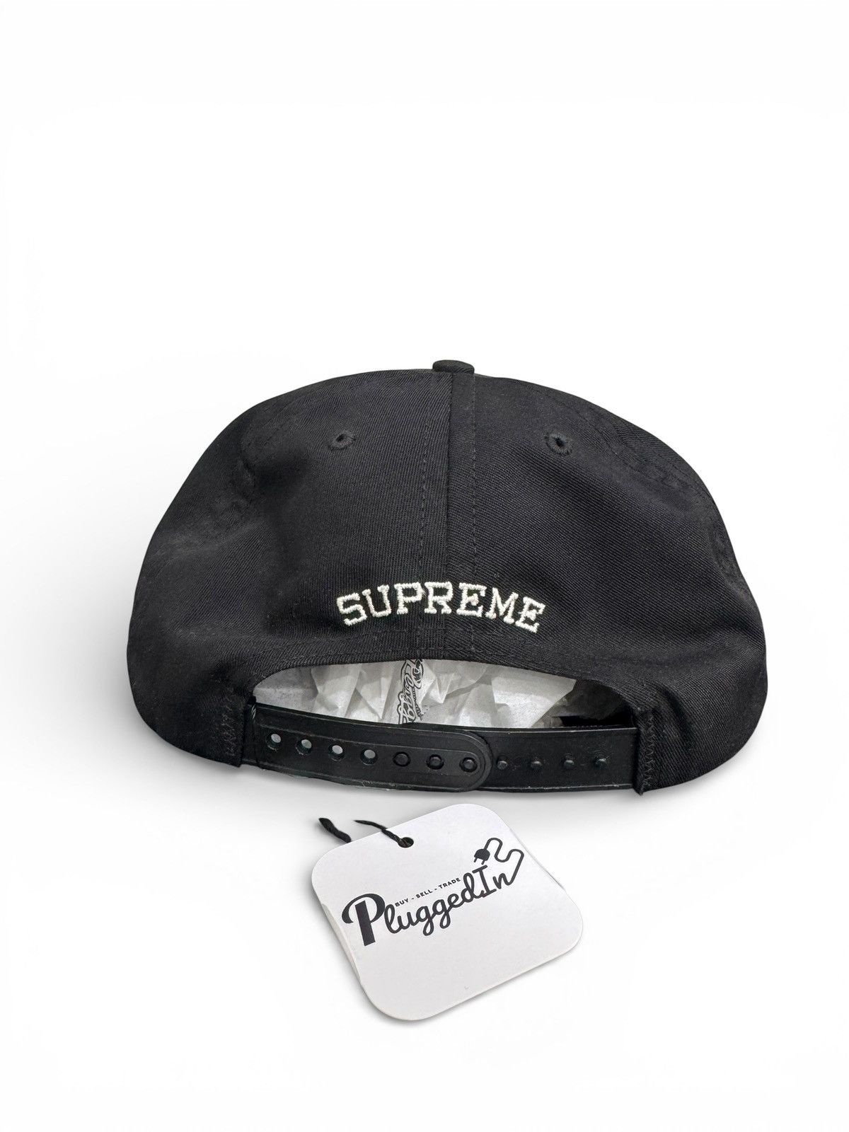 Supreme Supreme Black Gold Snapback Hat Size ONE SIZE - 3 Thumbnail