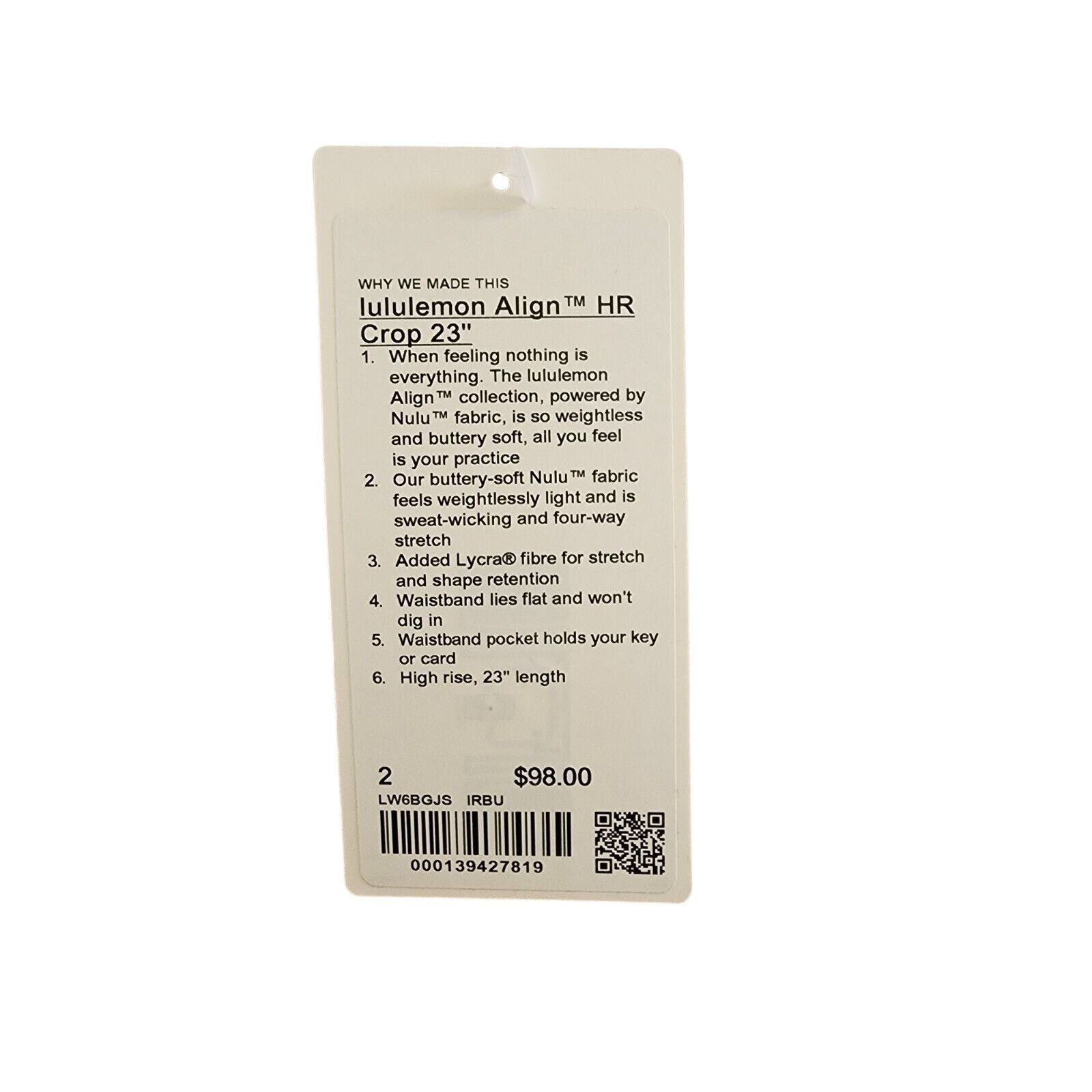 Lululemon Lululemon Wunder Train High-Rise Tight 28" Larkspur Size 26" / US 2 / IT 38 - 4 Thumbnail