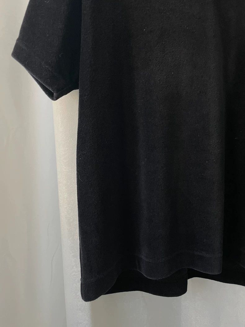 Comme des Garcons Comme des Garcons size os Medieval Black Velvet Polo Short Size US M / EU 48-50 / 2 - 3 Thumbnail