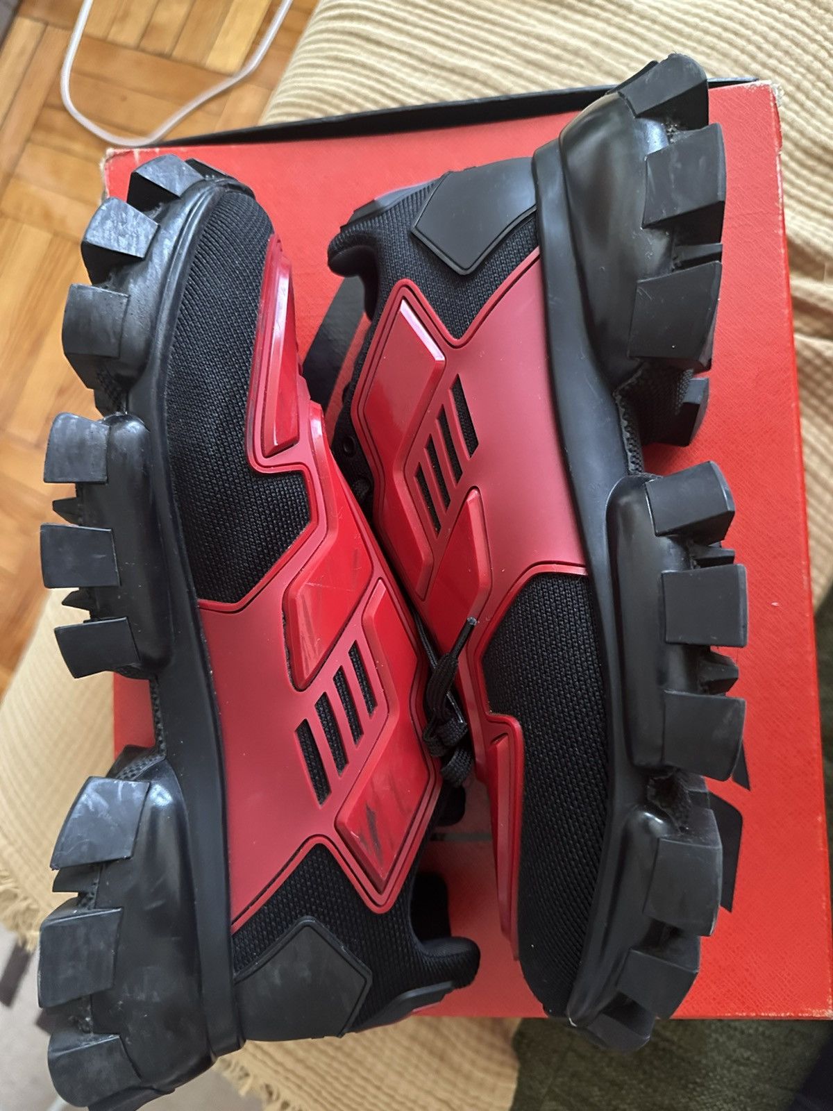 Prada Prada Cloudbust Thunder Black/Red US 10.5 Size US 10.5 / EU 43-44 - 2 Thumbnail