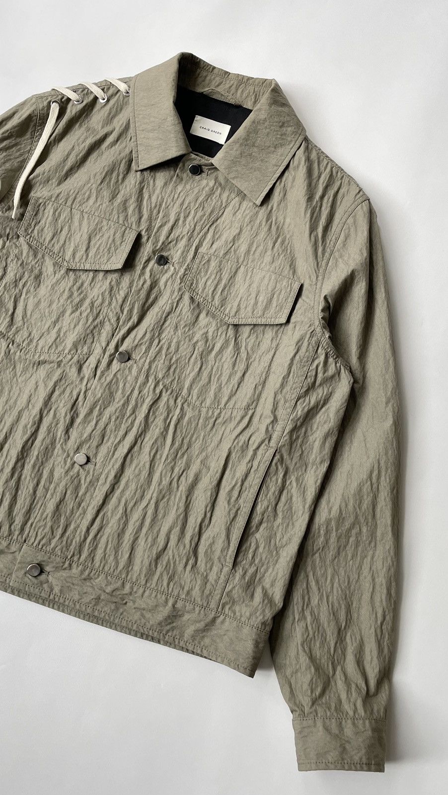 Craig Green S/S 21 ‘Lace Detail’ Work Jacket Size US L / EU 52-54 / 3 - 6 Thumbnail