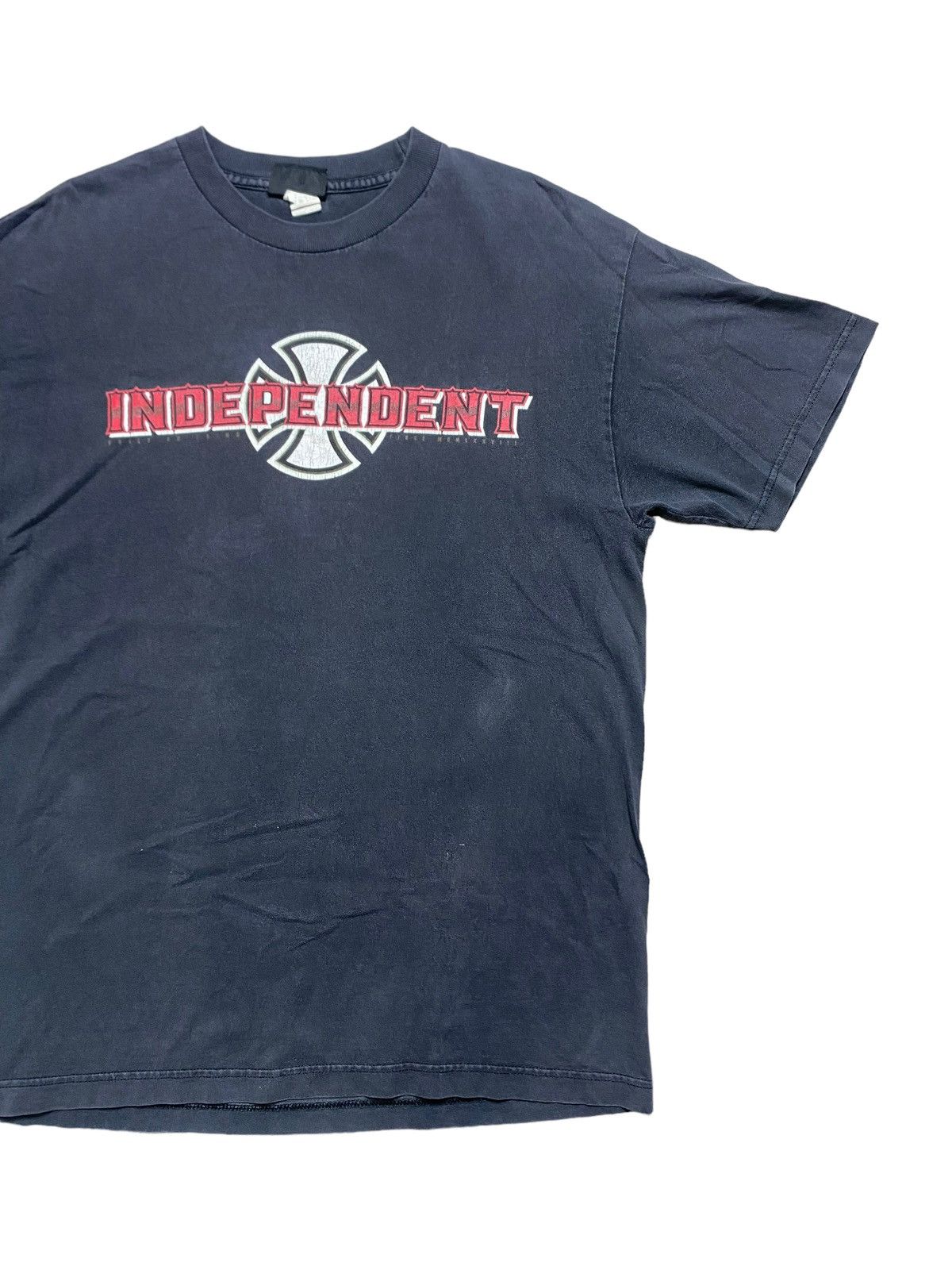 Other VINTAGE INDEPENDENT NHS TAG SPELLOUT LOGO TEE Size US L / EU 52-54 / 3 - 3 Thumbnail