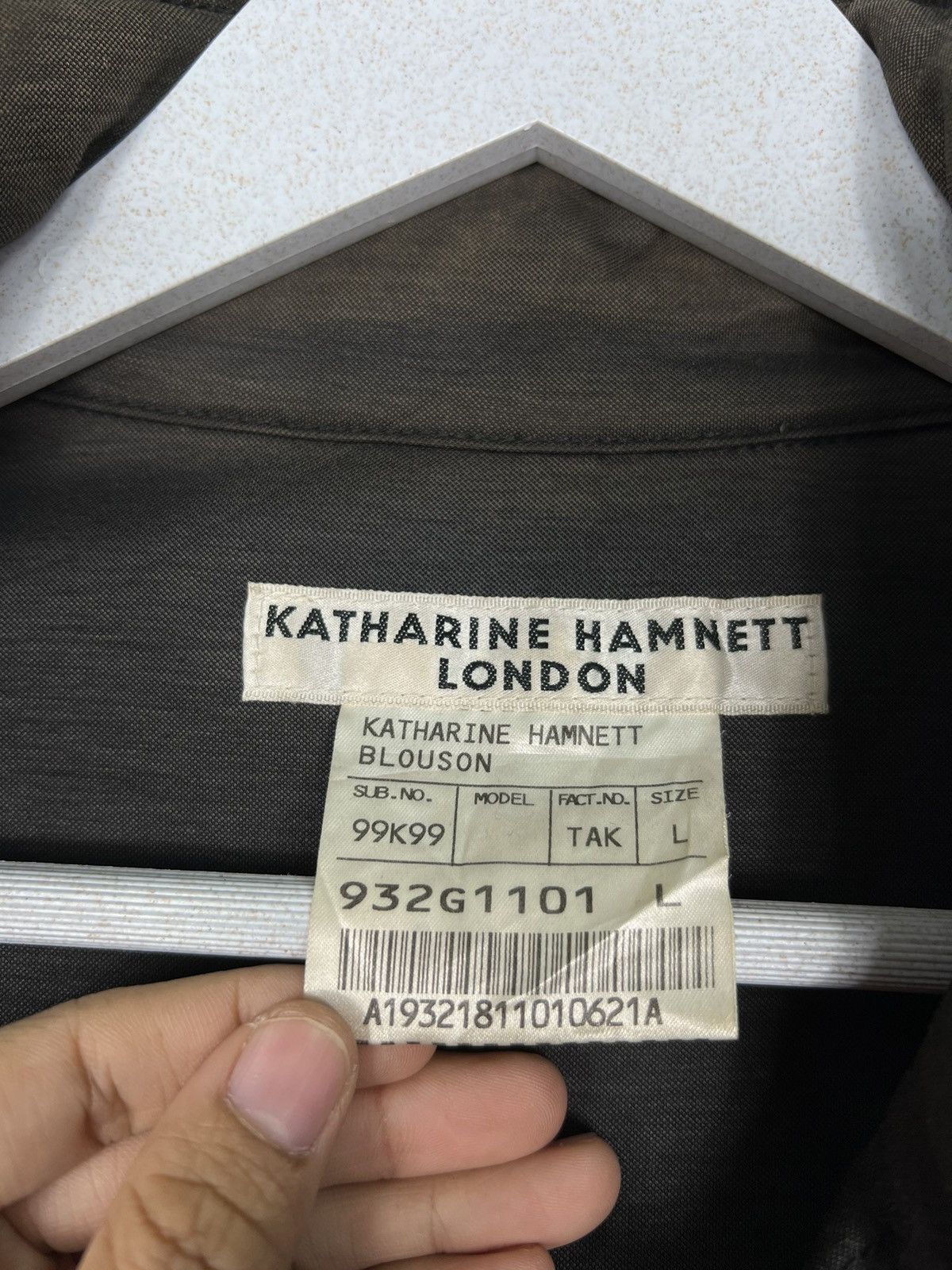 Katharine Hamnett London 🔥 KATHARINE HAMNETT LONDON CARGO BLOUSON JACKET Size US M / EU 48-50 / 2 - 13 Thumbnail